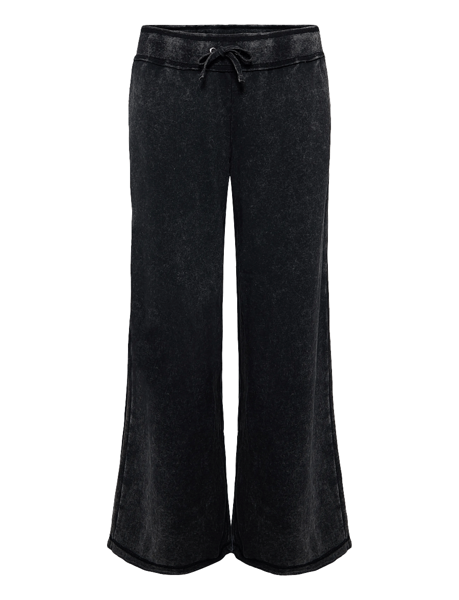 Juicy Couture - ANNEN APPLIQUE WIDE LEG TRACKPANT - alltags-style - black - 1