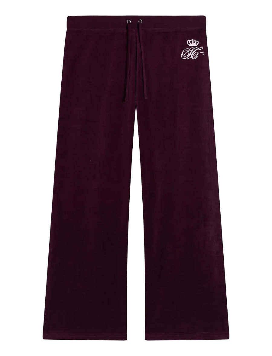 Juicy Couture - SCRIPT REBELLE OG STRAIGHT PANT - vardagsstil - winetasting - 1