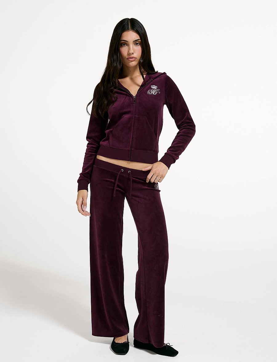 Juicy Couture - SCRIPT REBELLE OG STRAIGHT PANT - vardagsstil - winetasting - 3