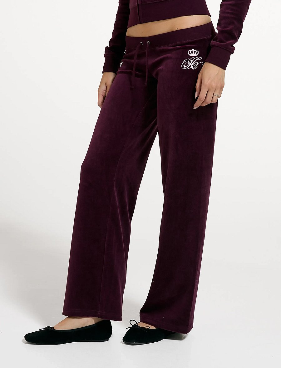 Juicy Couture - SCRIPT REBELLE OG STRAIGHT PANT - vardagsstil - winetasting - 4