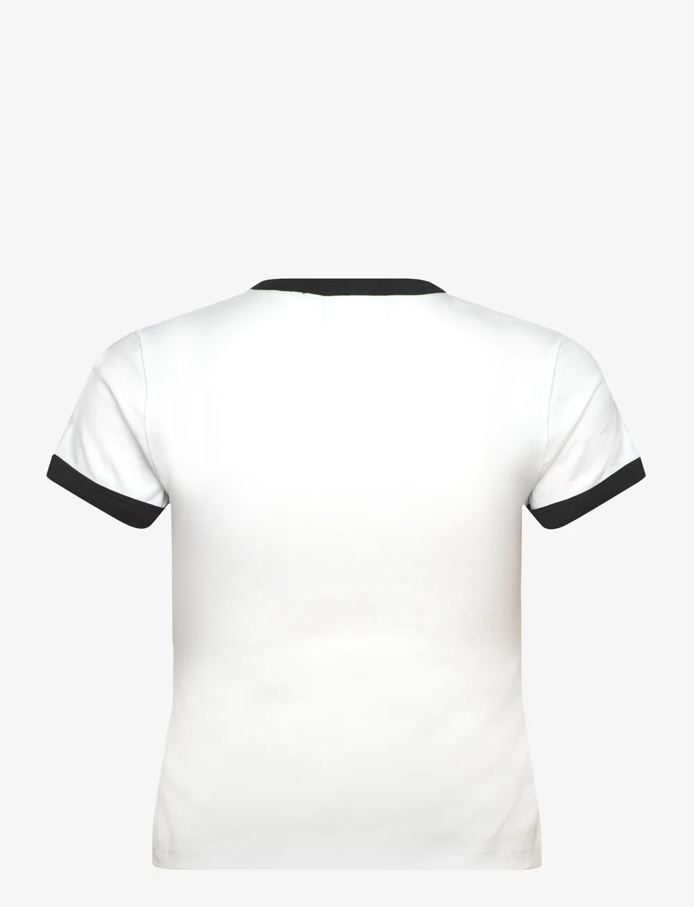 Juicy Couture - I ‘KISS’ JC FITTED RINGER TEE - t-shirts - white - 1