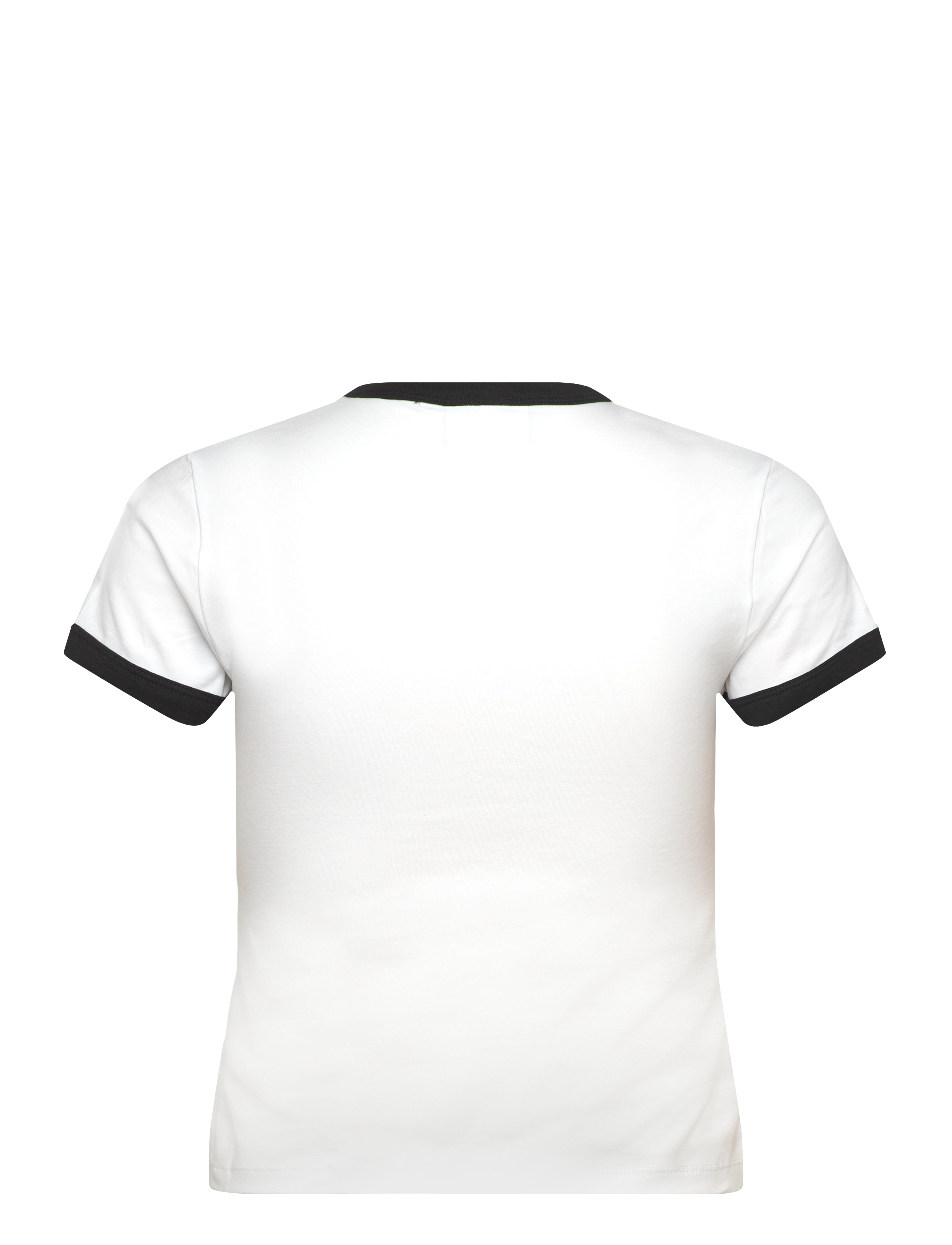 Juicy Couture - I ‘KISS’ JC FITTED RINGER TEE - t-krekli - white - 1
