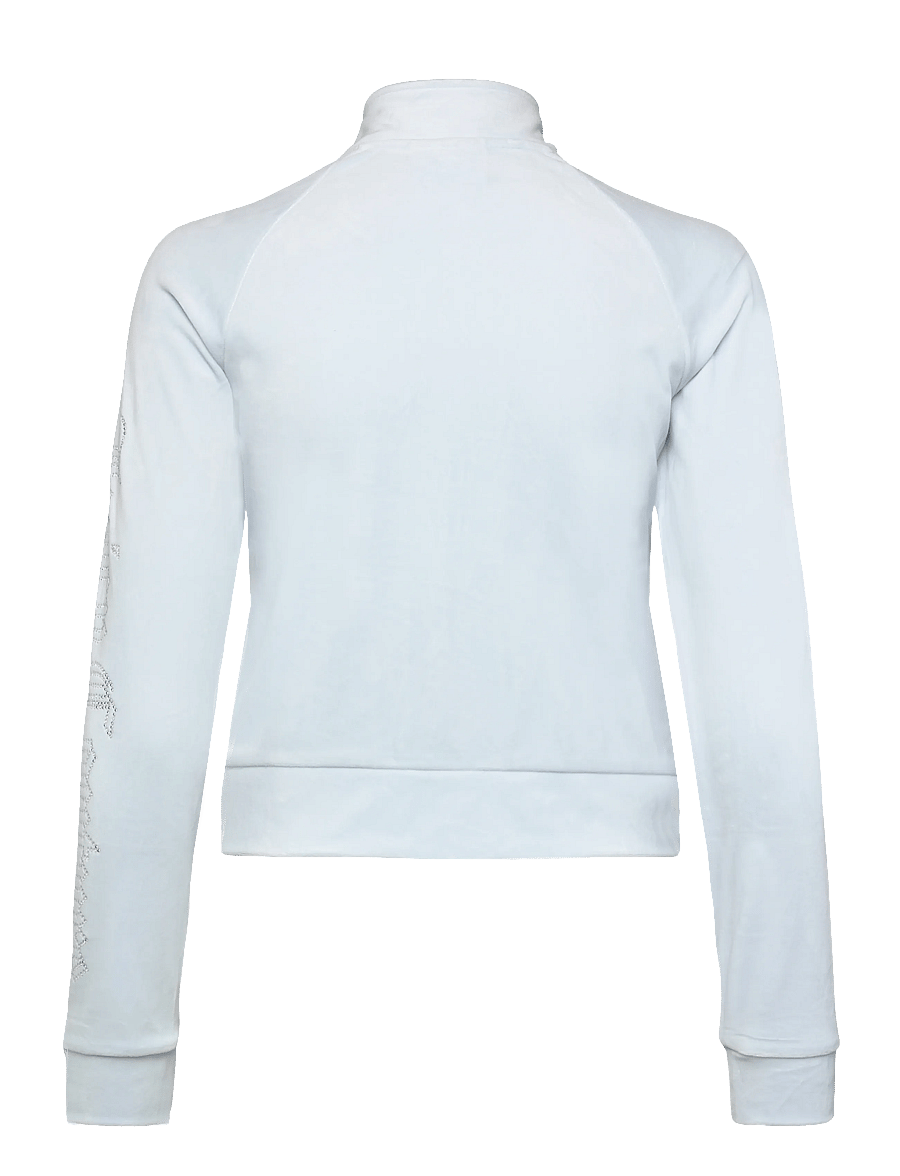 Juicy Couture - LEIU FUNNEL NECK TRACKTOP - sweatshirts - nantucket breeze - 2