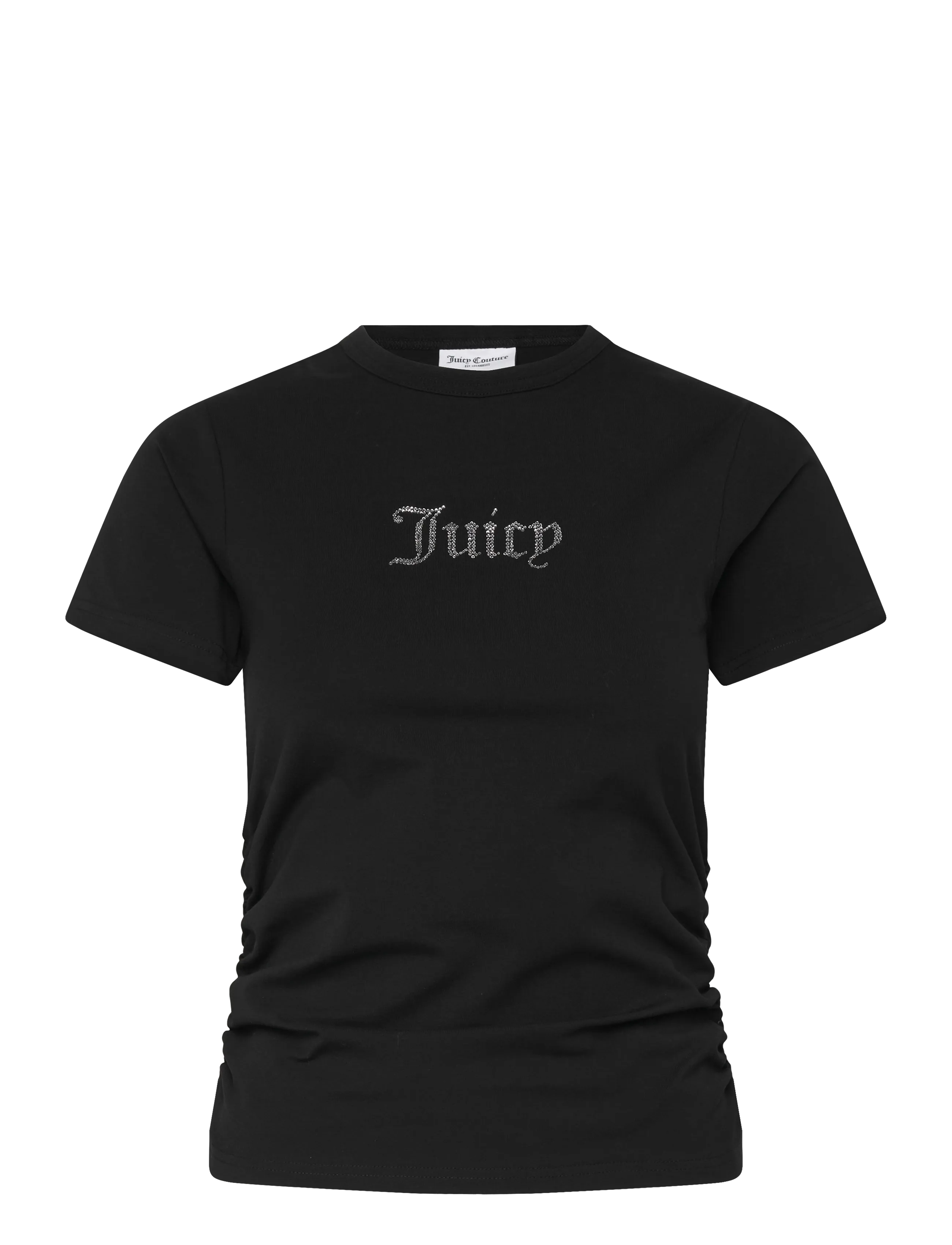 Juicy Couture JUICY DIAMANTE FITTED T-SHIRT - Clothing - BLACK / black