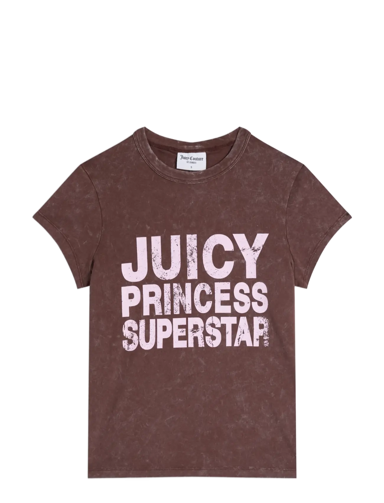 Juicy Couture JUICY PRINCESS HILTON T-SHIRT - T-särgid ja topid - JAVA / brown