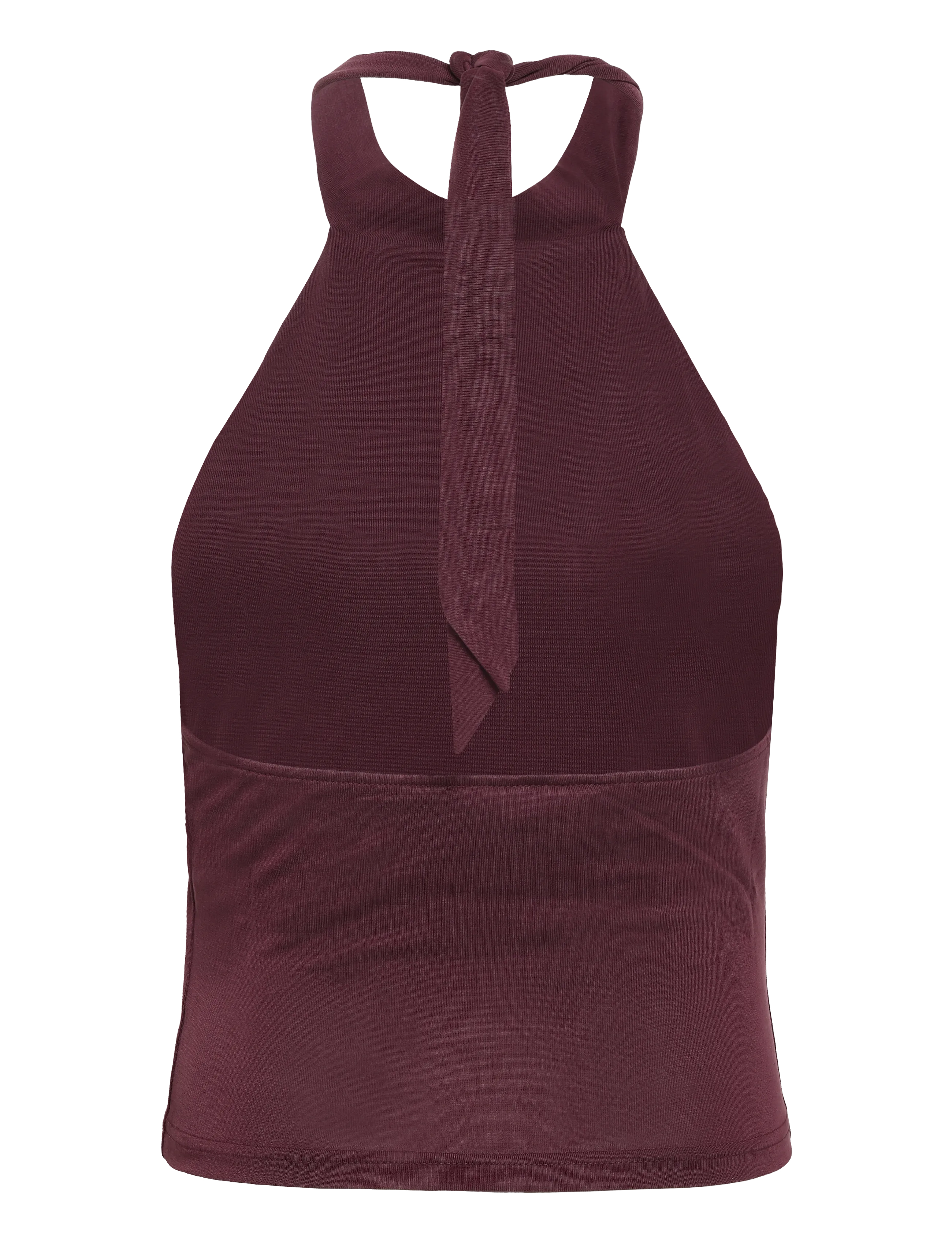 Juicy Couture - WESLEY TIE BACK TOP - crop tops - winetasting - 2