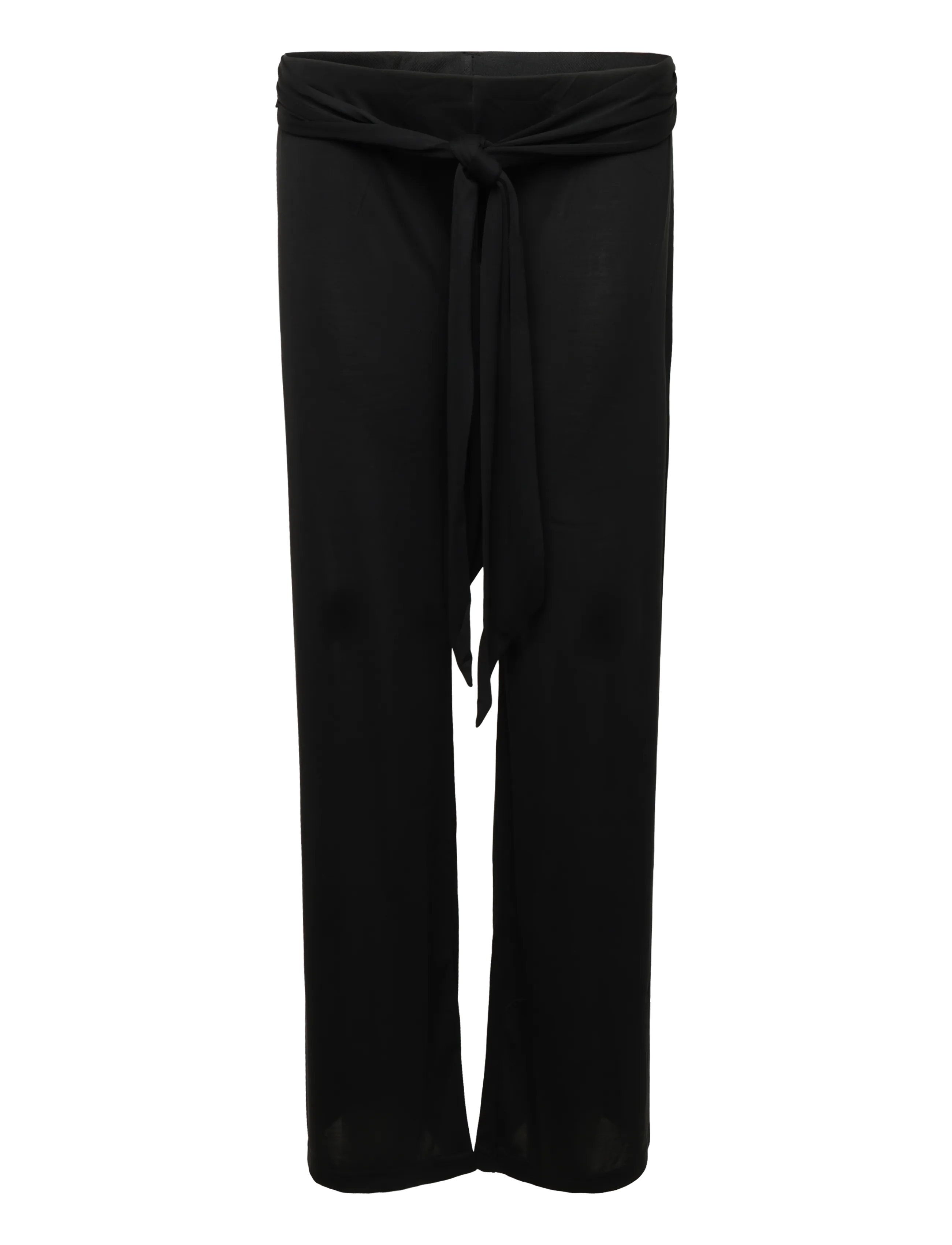 Juicy Couture - EMERSON BELTED STRAIGHT LEG PANT - straight leg trousers - black - 1