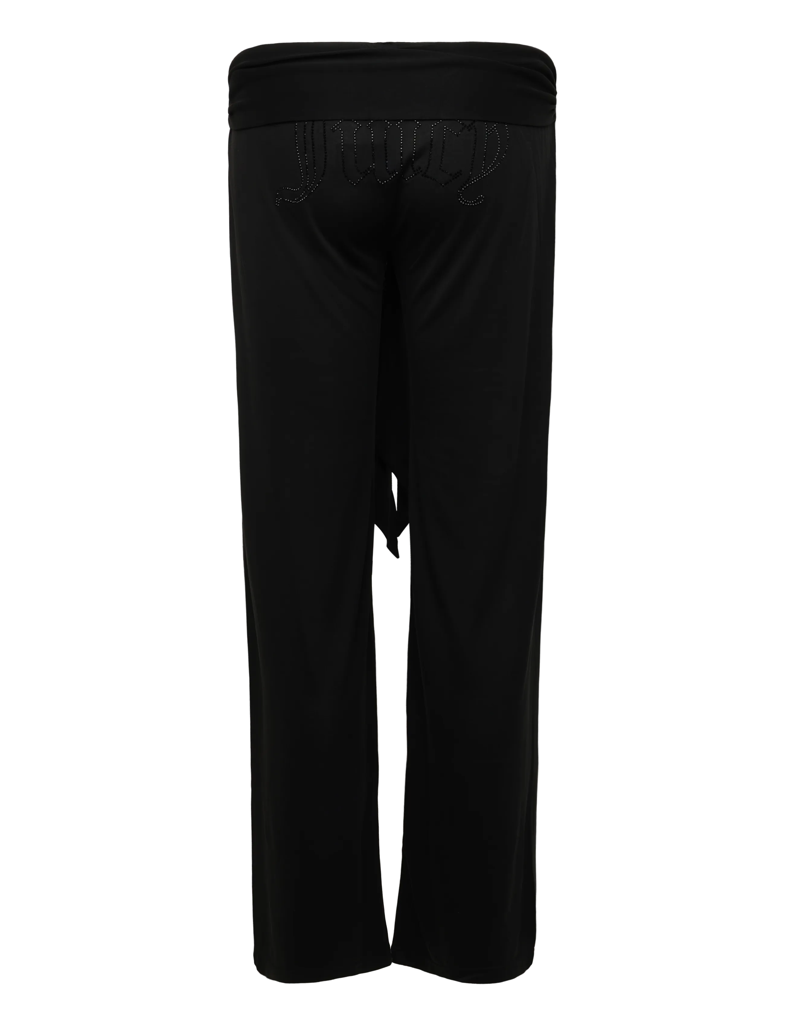 Juicy Couture - EMERSON BELTED STRAIGHT LEG PANT - straight leg trousers - black - 2