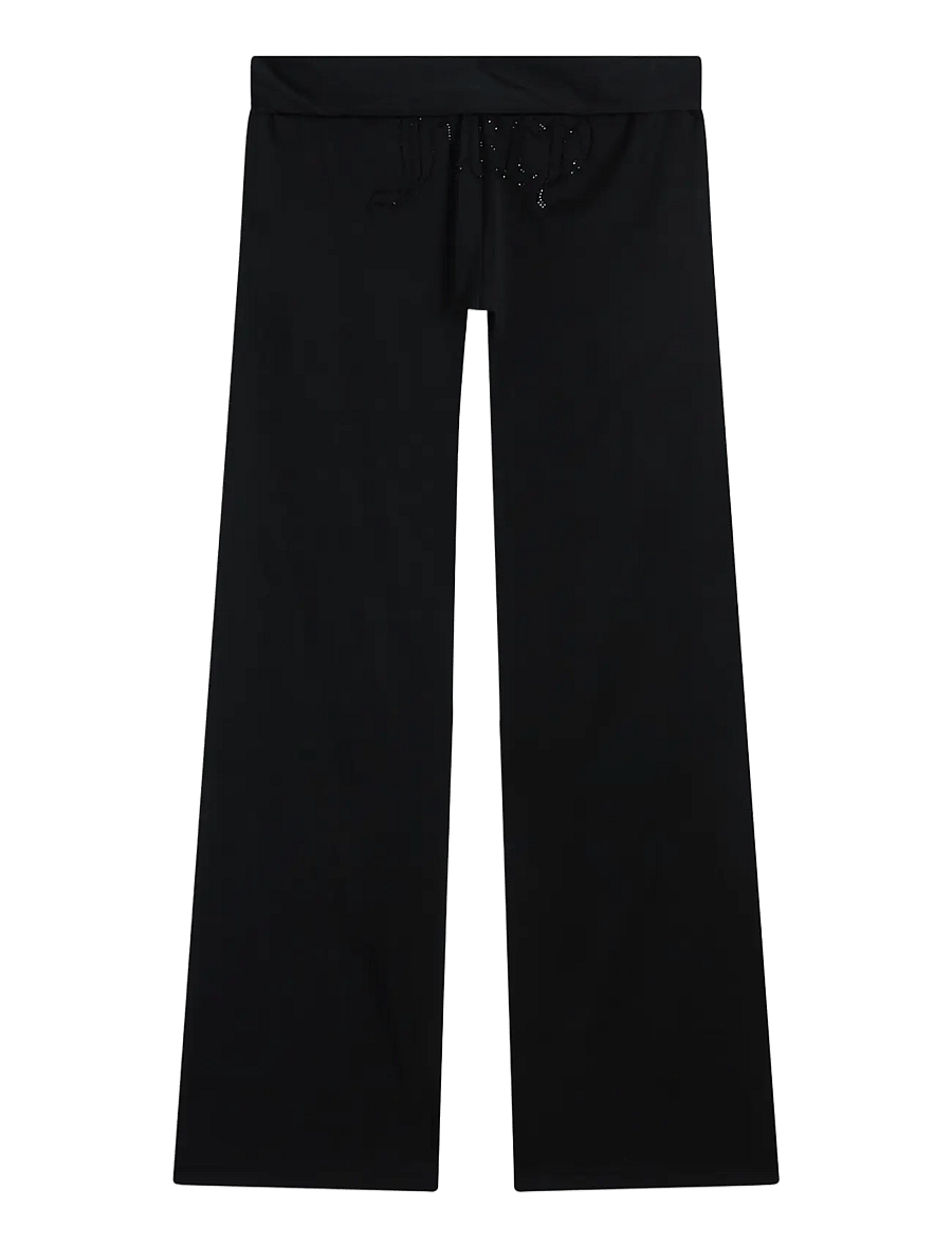 Juicy Couture - EMERSON BELTED STRAIGHT LEG PANT - hose mit geradem bein - black - 2