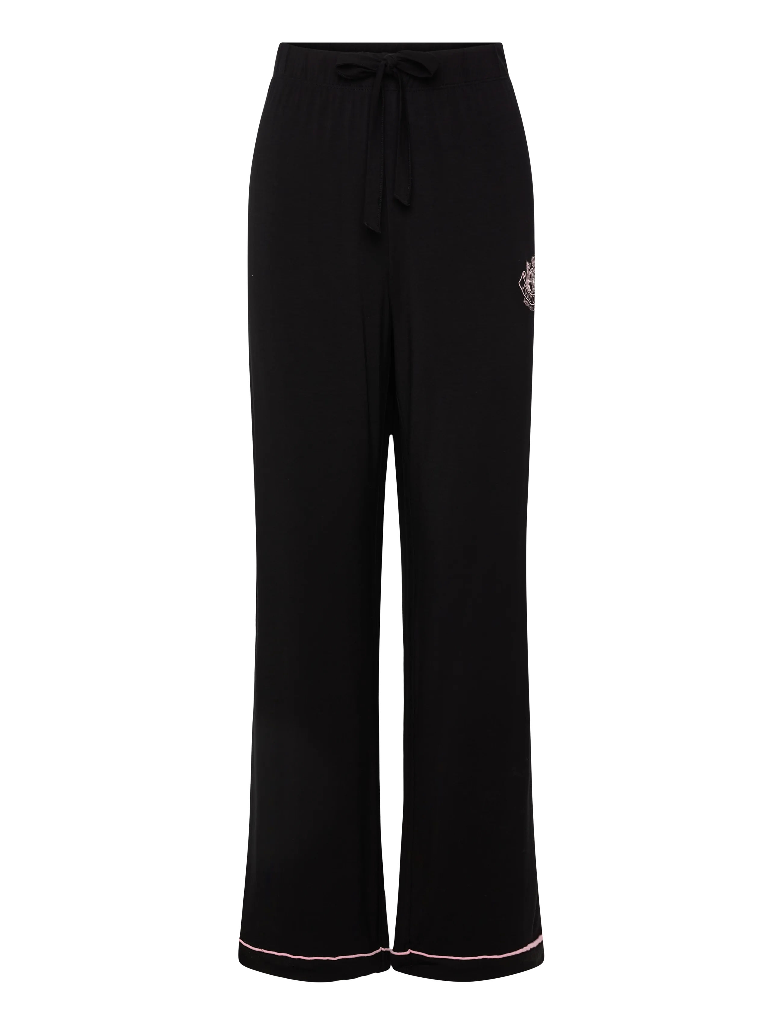 Juicy Couture - JUICY DOG CREST JERSEY SHIRT AND PYJAMA PANT SET - pyjamas - black - 3