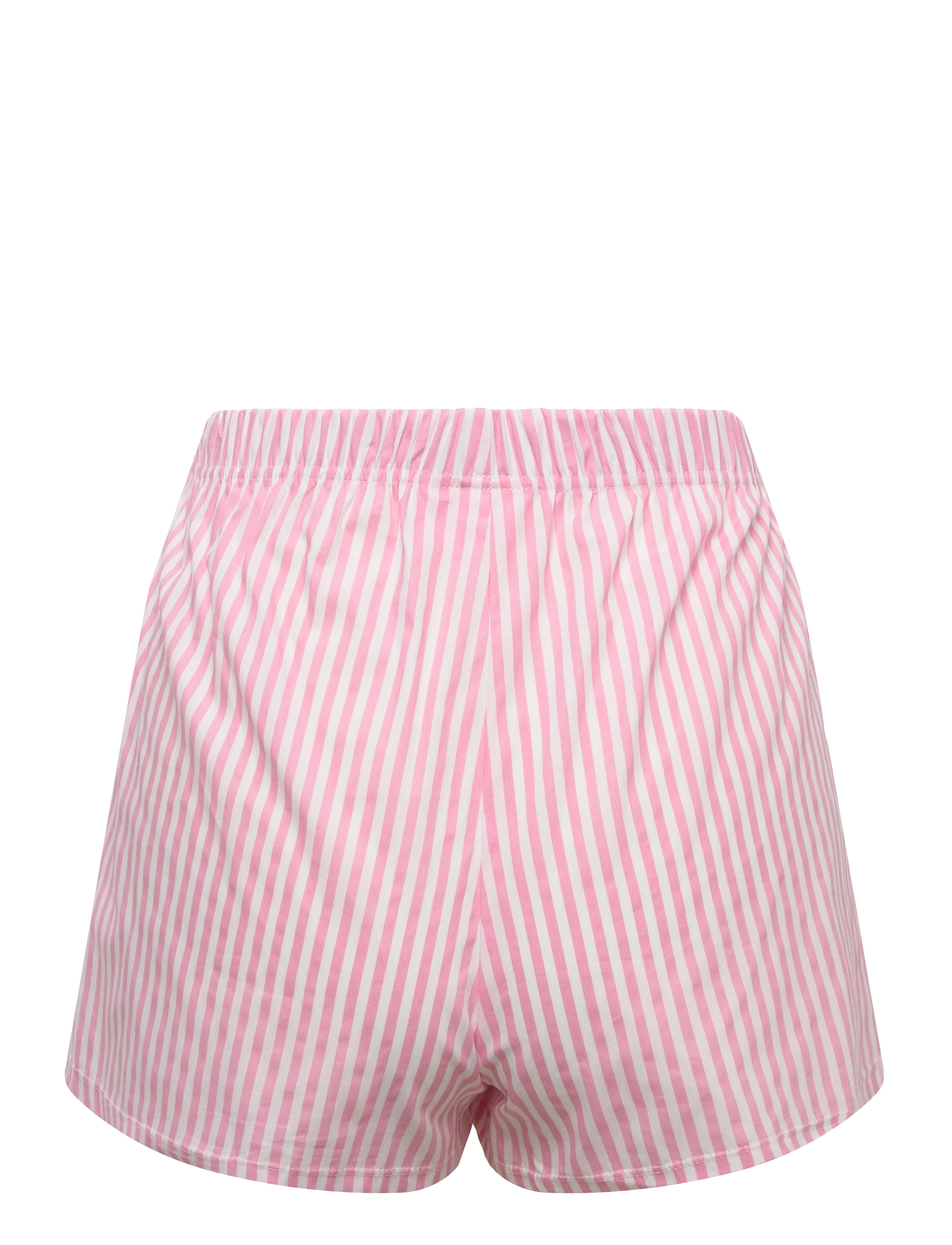 Juicy Couture - DOG CREST VEST + BOXER SHORT SET - pyjamas - pinstripe pink - 4