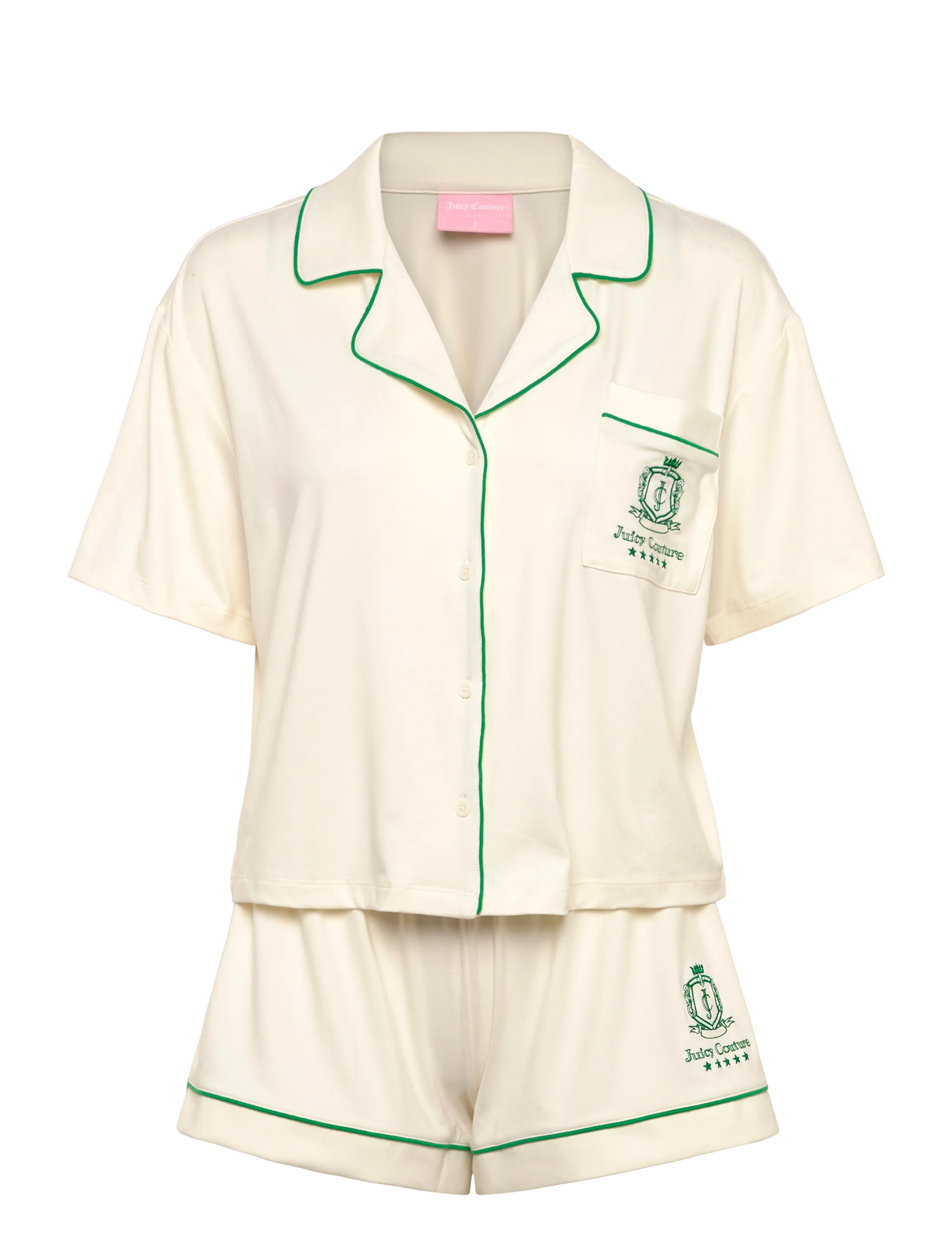 Juicy Couture CHATEAU PJ SET - Pyjamas & loungewear - MARSHMALLOW / cream