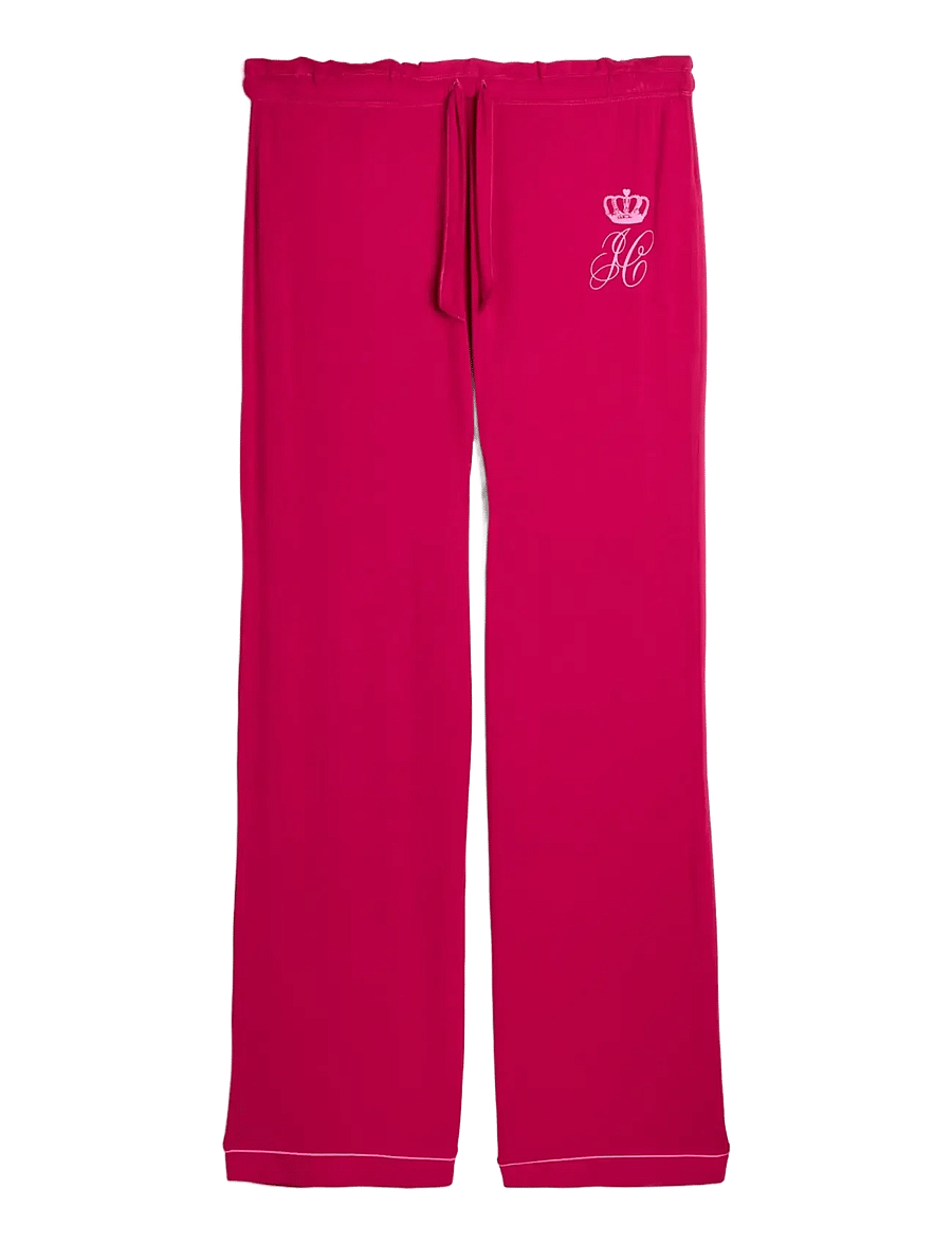 Juicy Couture - JUICY CROWN FRILL PYJAMA SET SCANDI SMU - pyjamas - persian red - 3