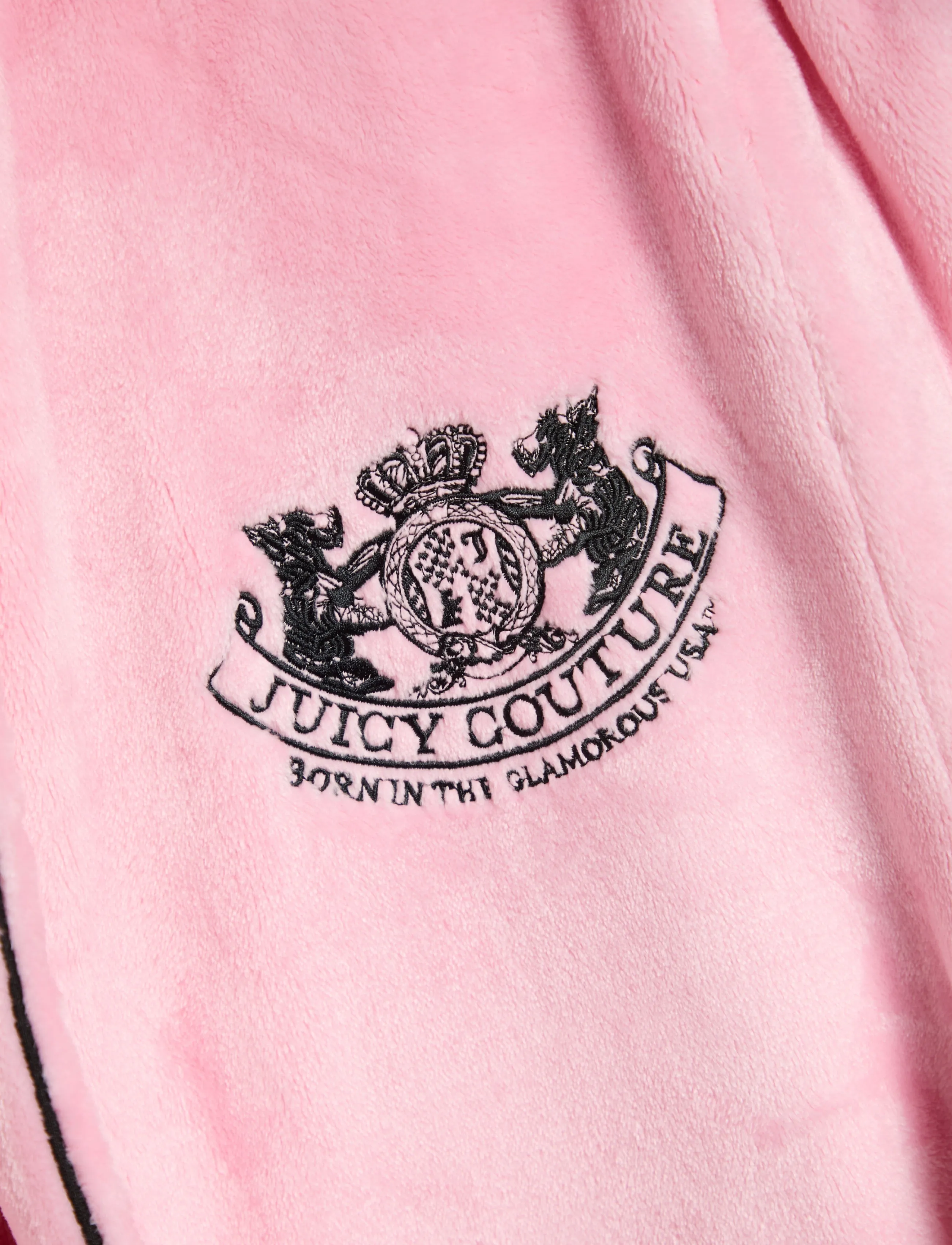 Juicy Couture - LOTTLE CREST PLUSH ROBE - hommikumantlid - juicy pink - 2