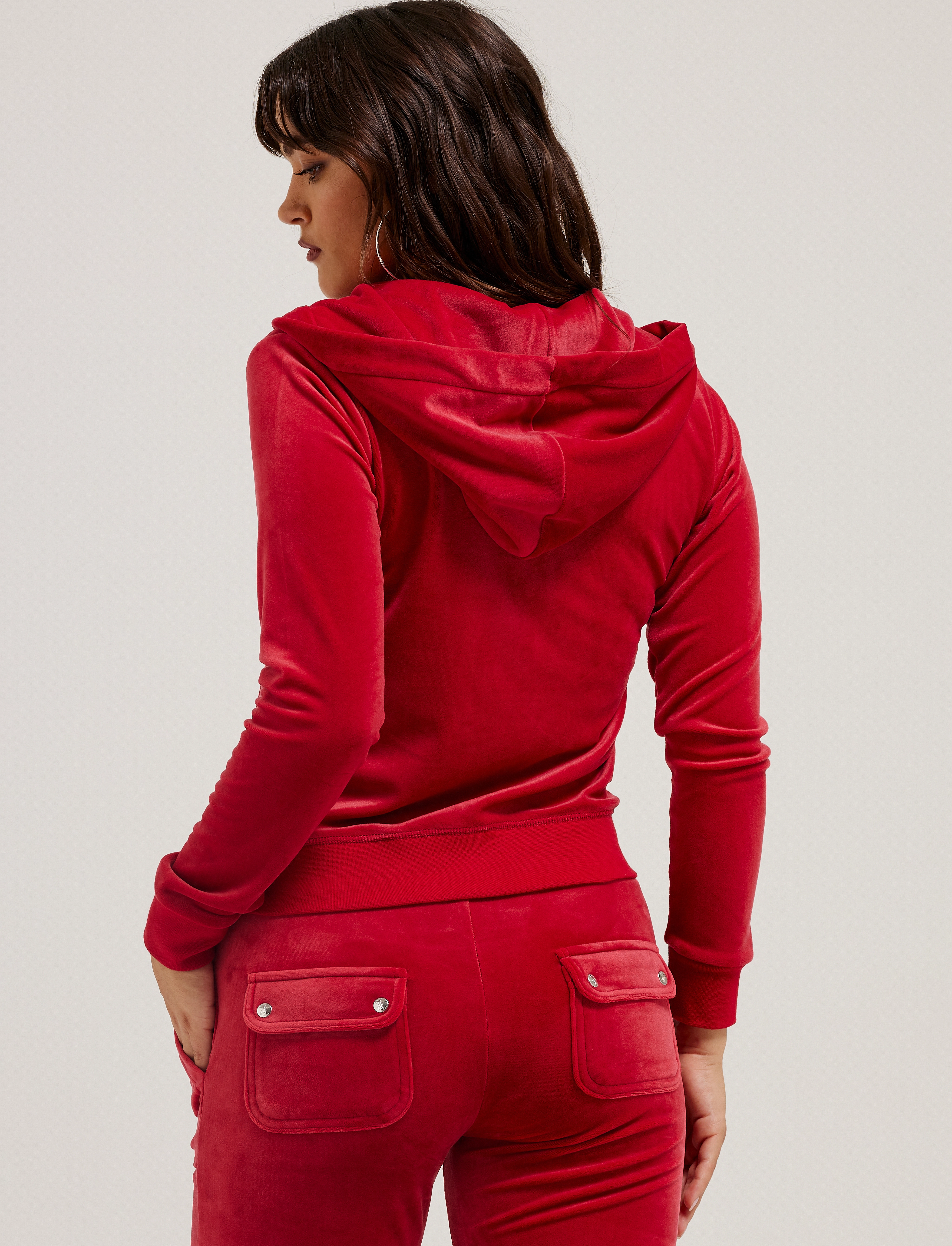 Juicy Couture - ROBERTSON HOODIE - kapuzenpullover - astor red - 3