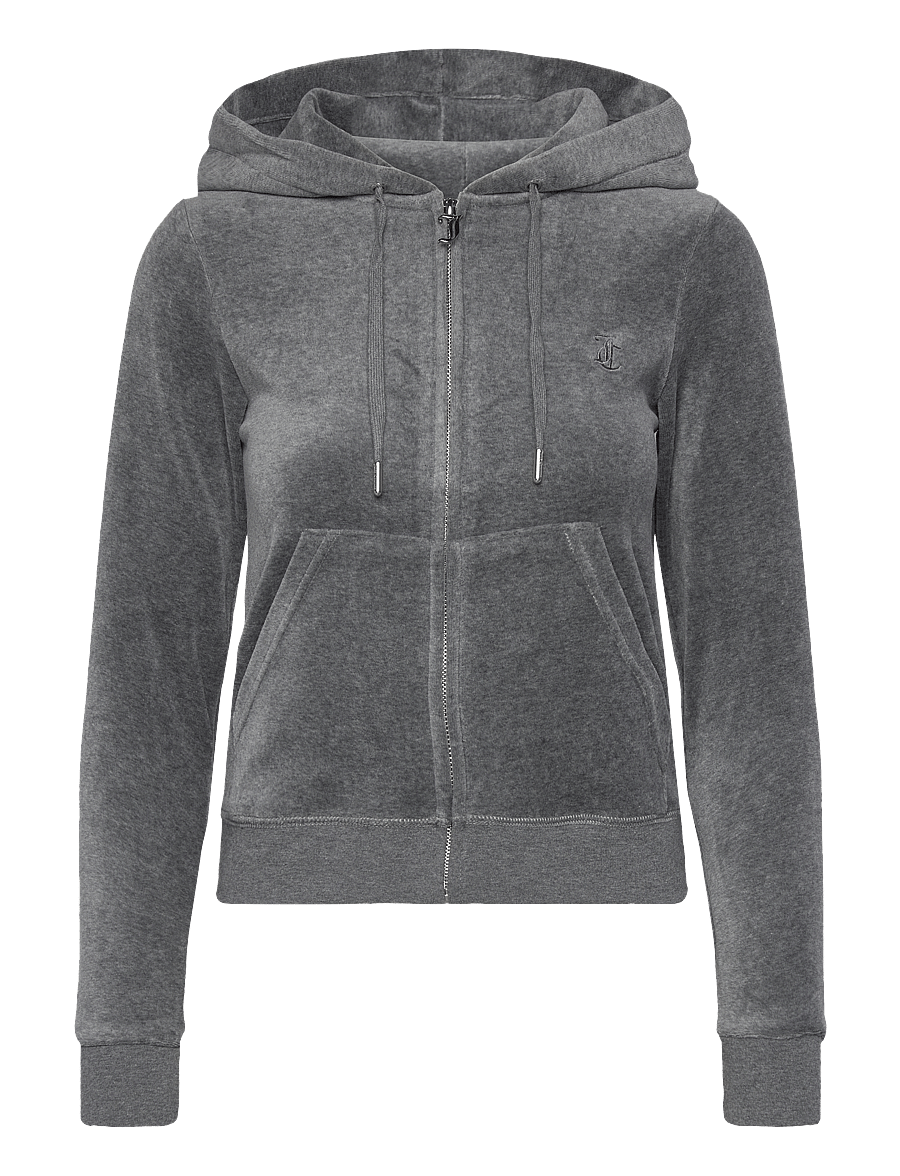 Juicy Couture - ROBERTSON HOODIE - hoodies - charcoal marl - 1