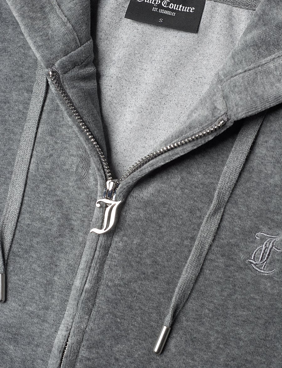 Juicy Couture - ROBERTSON HOODIE - hoodies - charcoal marl - 5