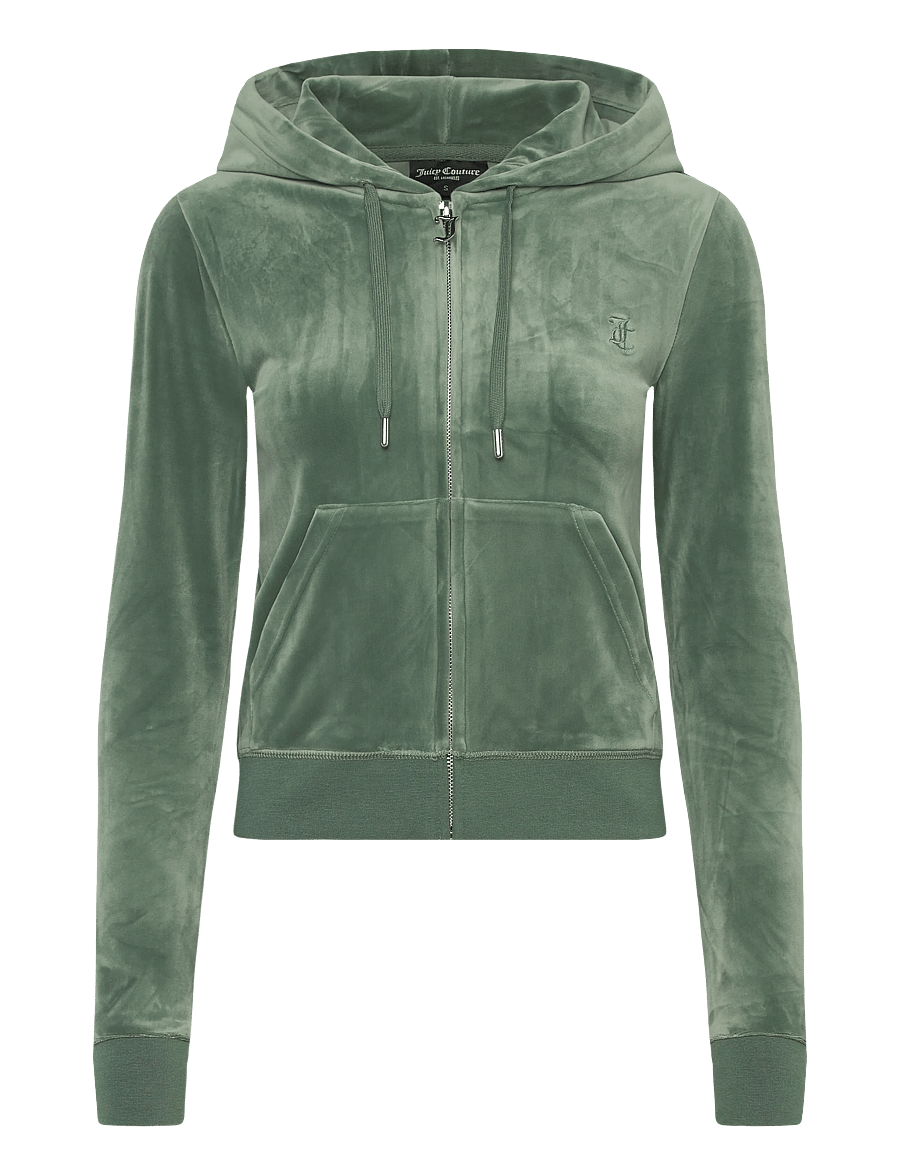 Juicy Couture - ROBERTSON HOODIE - hættetrøjer - duck green - 0