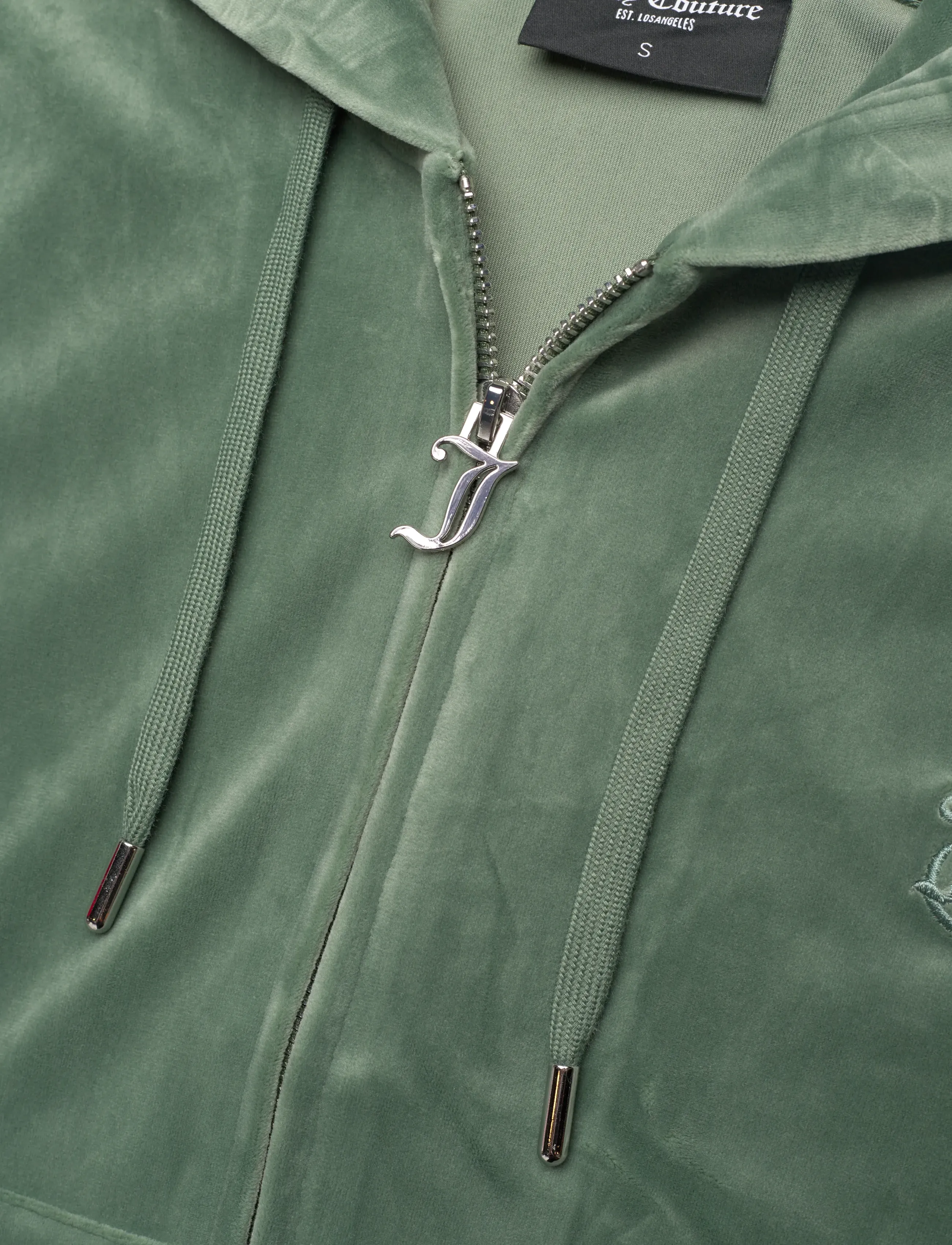 Juicy Couture - ROBERTSON HOODIE - hættetrøjer - duck green - 2