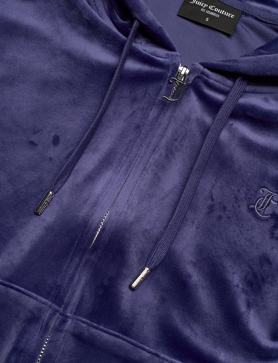 Juicy Couture - ROBERTSON HOODIE - kapuutsiga pusad - gray blue - 4