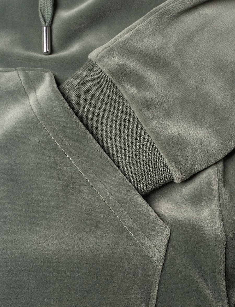 Juicy Couture - ROBERTSON HOODIE - kapuutsiga pusad - thyme - 5