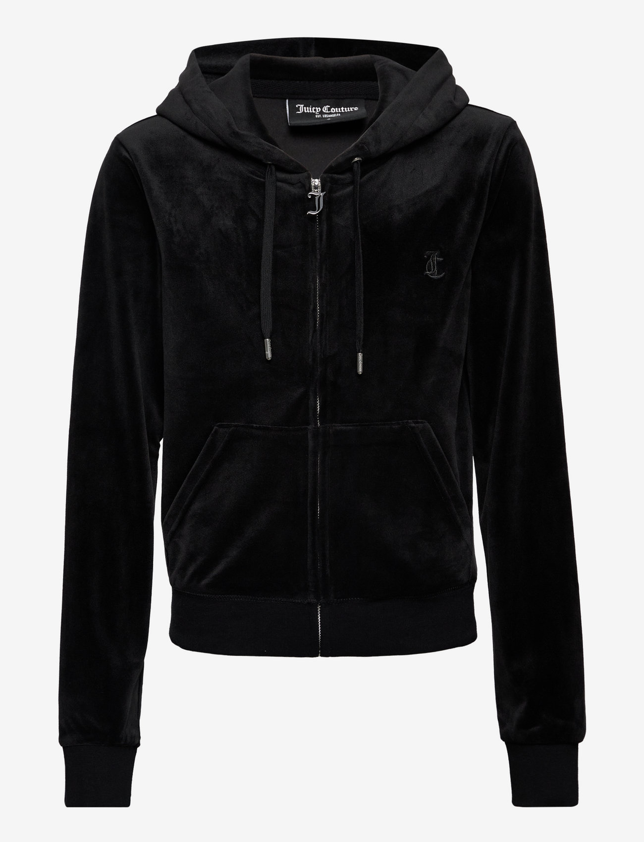 Juicy Couture - ROBERTSON HOODIE - kapuutsiga dressipluusid - black - 1