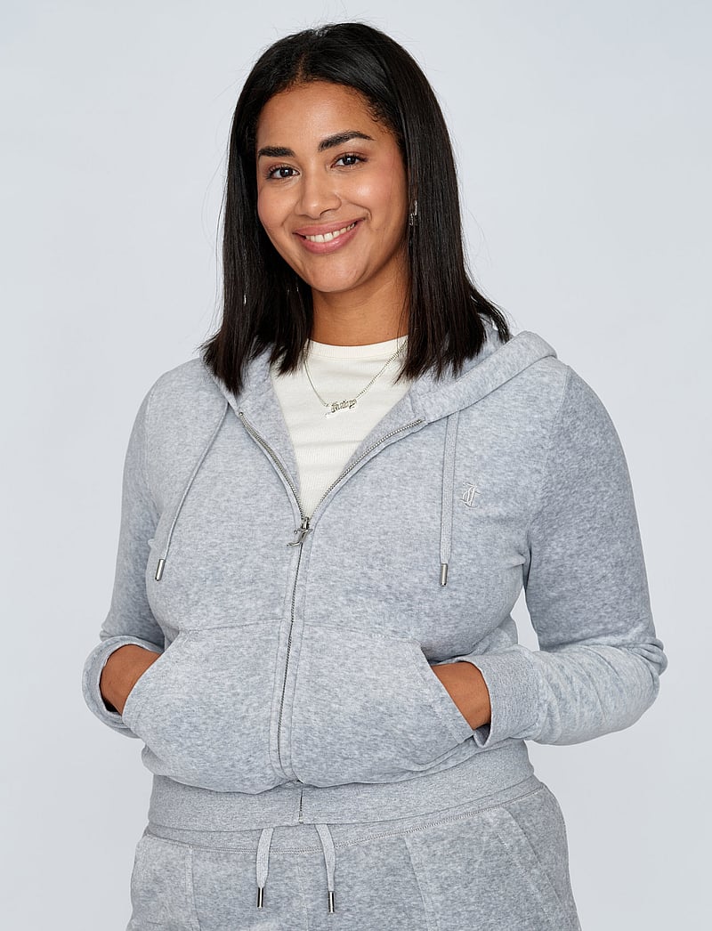 Juicy Couture - ROBERTSON HOODIE - hoodies - silver marl - 0