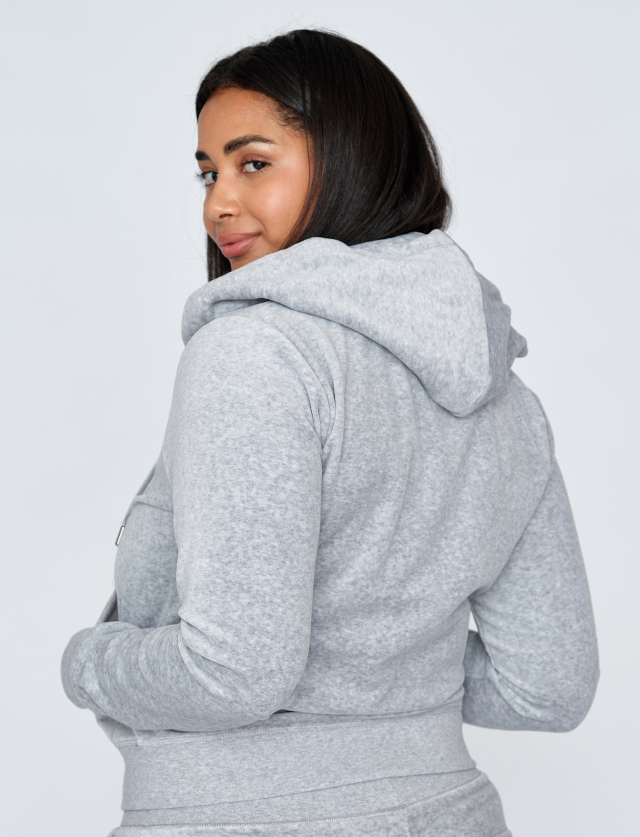 Juicy Couture - ROBERTSON HOODIE - hupparit - silver marl - 3