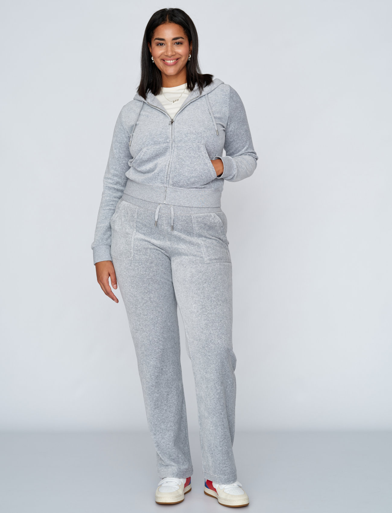 Juicy Couture - ROBERTSON HOODIE - hupparit - silver marl - 5