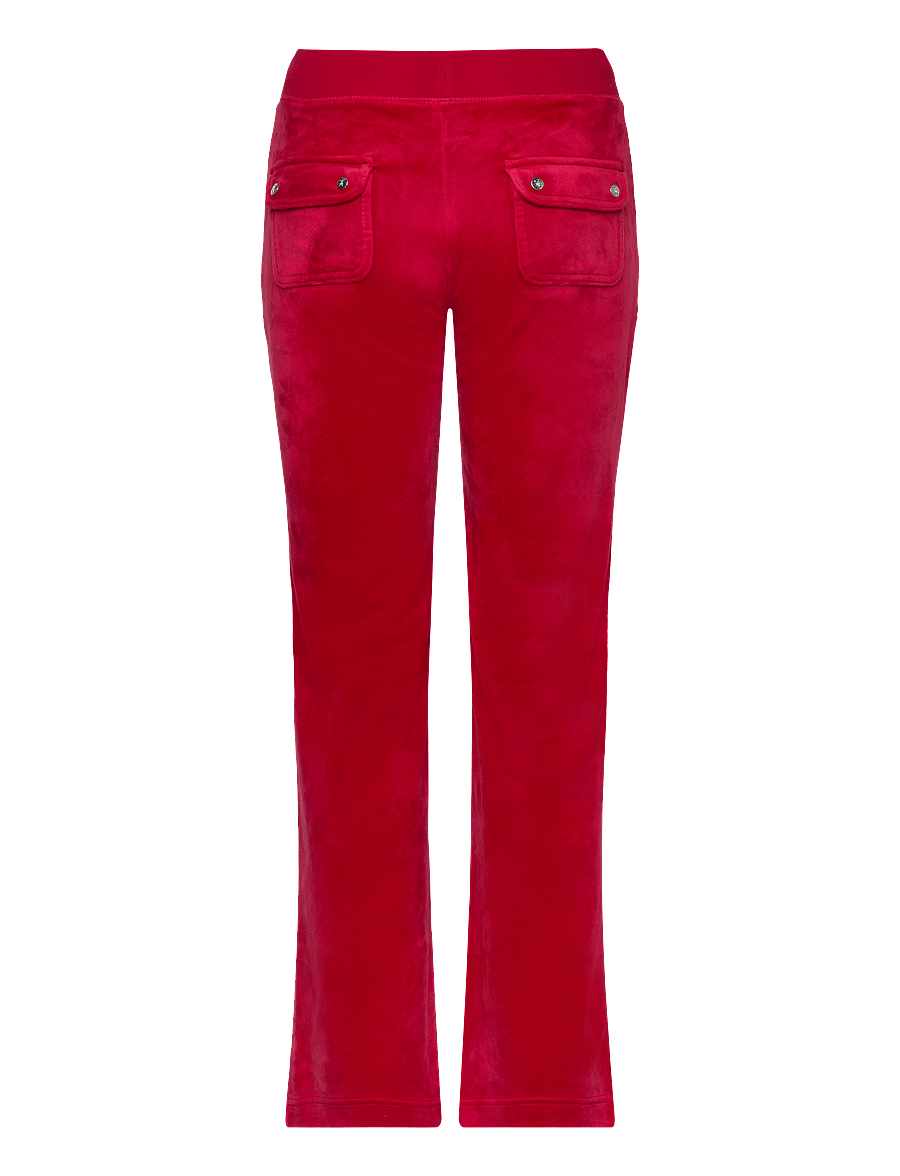 Juicy Couture - DEL RAY POCKETED PANT - igapäevane stiil - astor red - 2