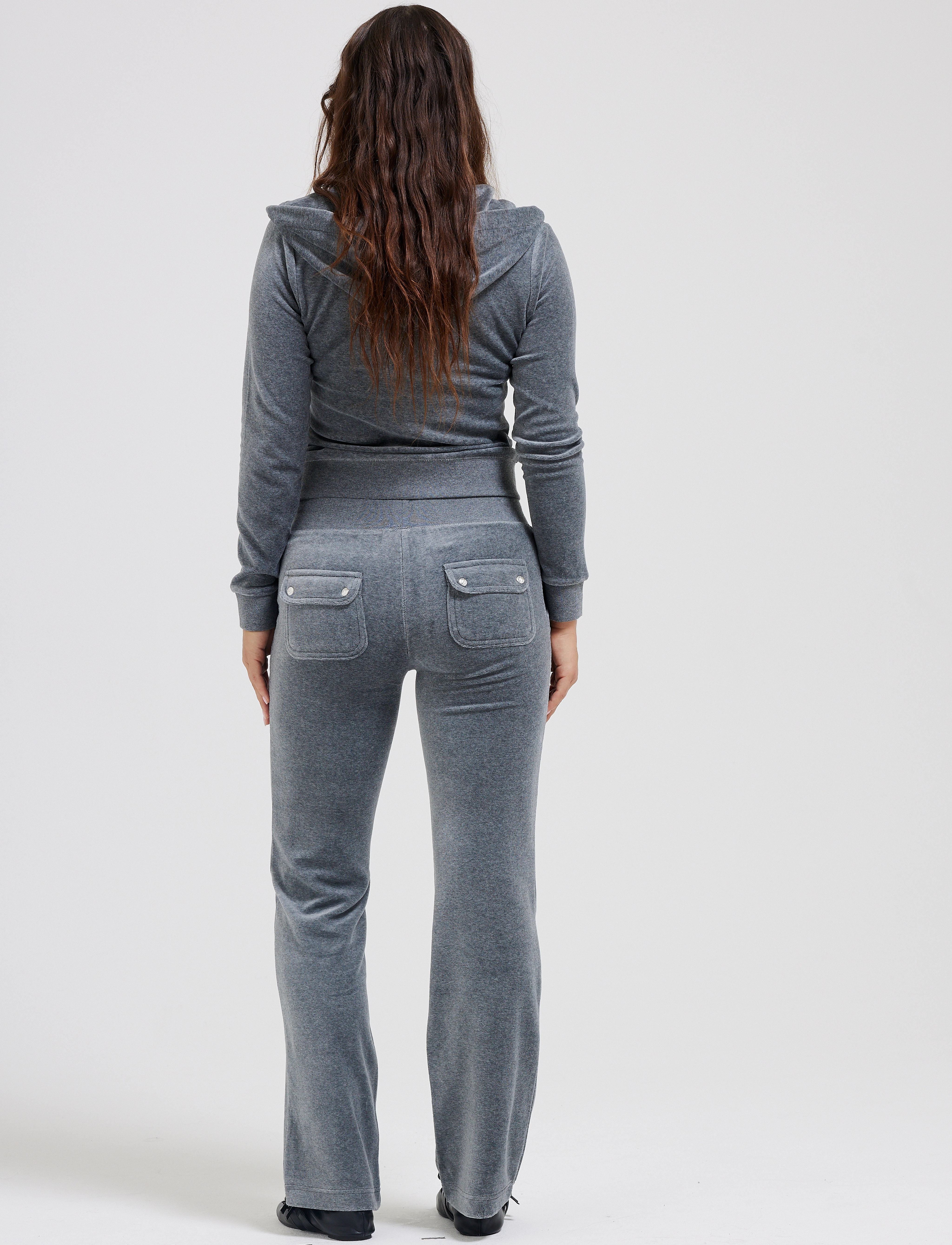 Juicy Couture - DEL RAY POCKETED PANT - hverdags stil - charcoal marl - 3