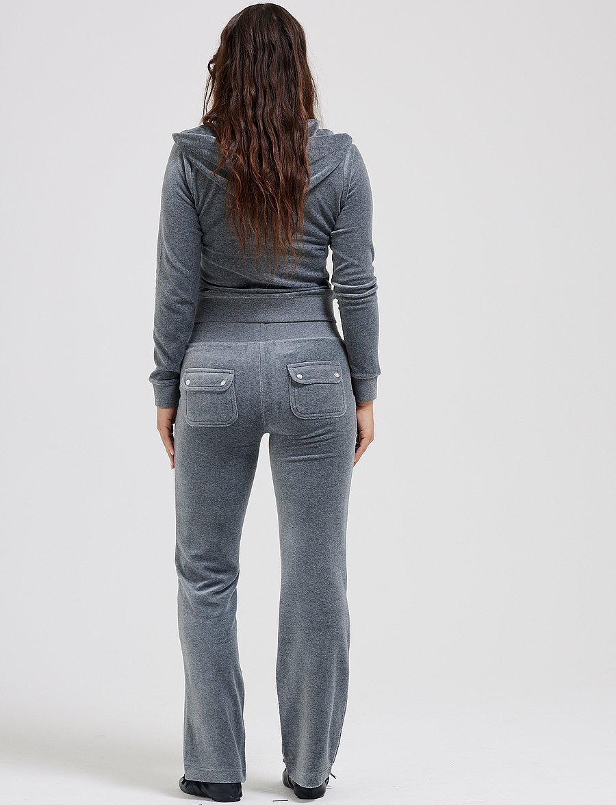 Juicy Couture - DEL RAY PANT - hversdagsleg tíska - charcoal marl - 3