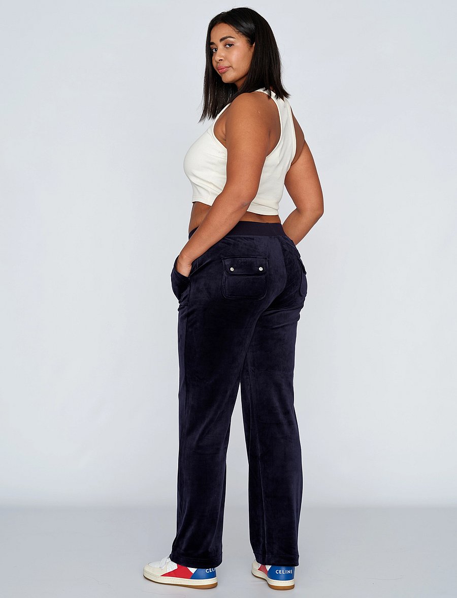Juicy Couture - DEL RAY POCKETED PANT - hversdagsleg tíska - night sky - 3