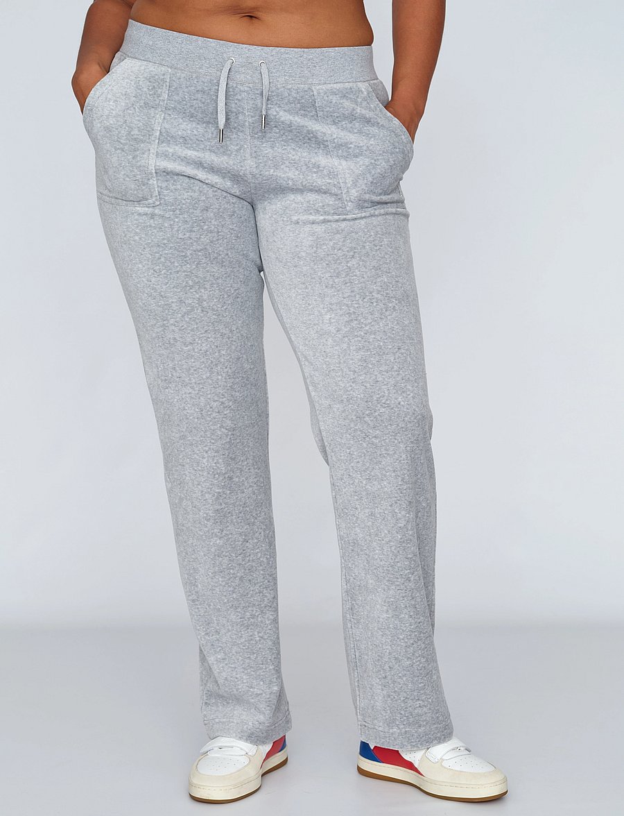 Juicy Couture - DEL RAY POCKETED PANT - hverdags stil - silver marl - 0
