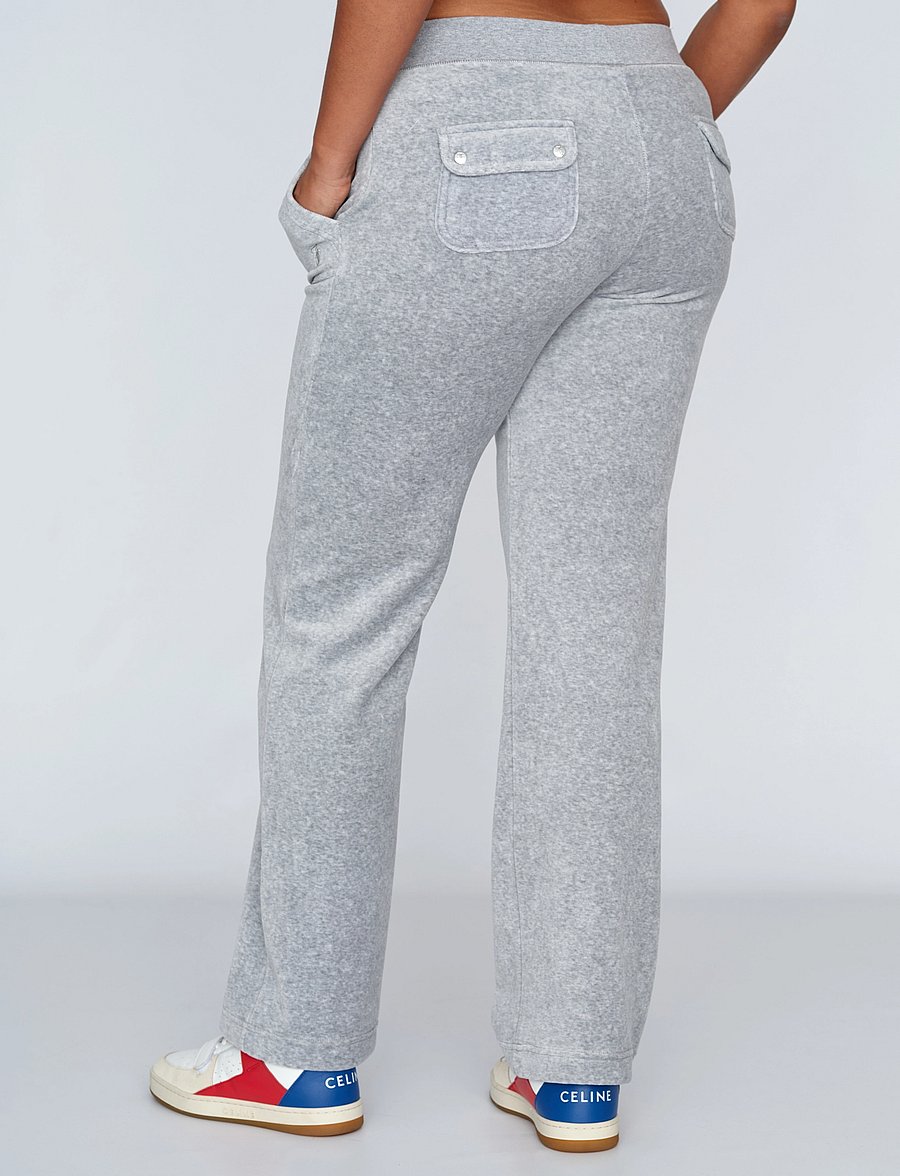 Juicy Couture - DEL RAY POCKETED PANT - hverdags stil - silver marl - 3