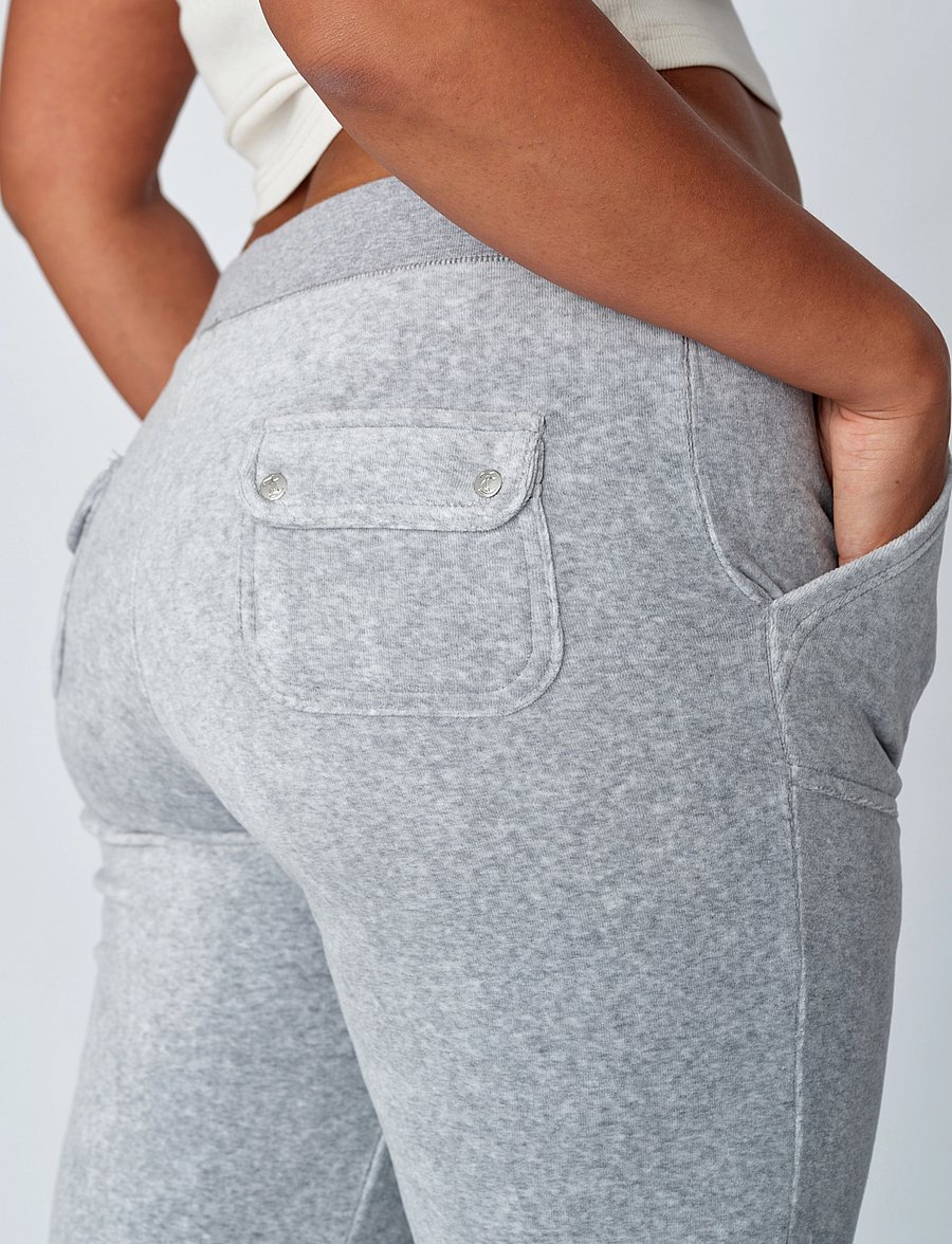 Juicy Couture - DEL RAY POCKETED PANT - hverdags stil - silver marl - 5