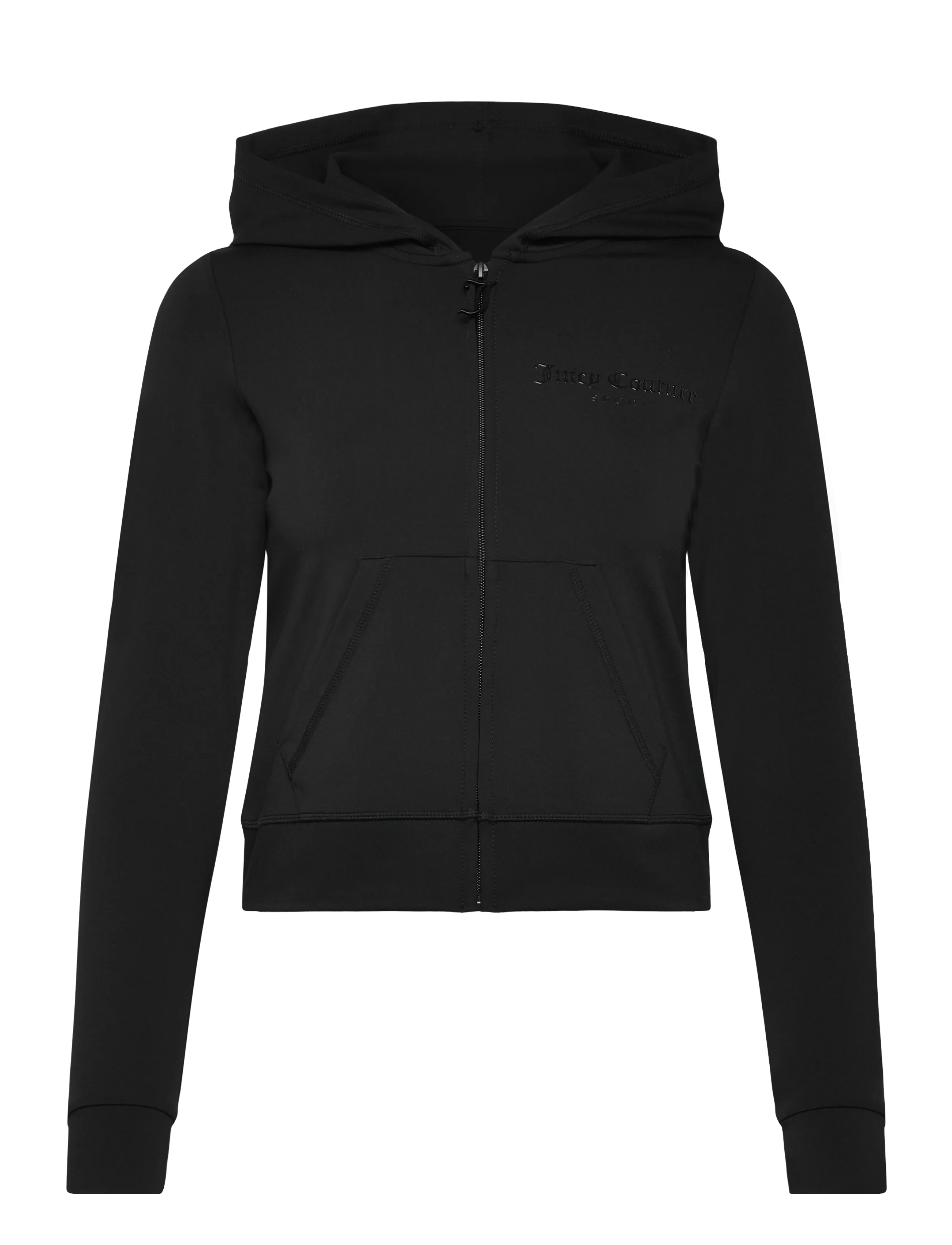 Juicy Couture ENNIS HOODIE - Kapuutsiga dressipluusid - BLACK / black