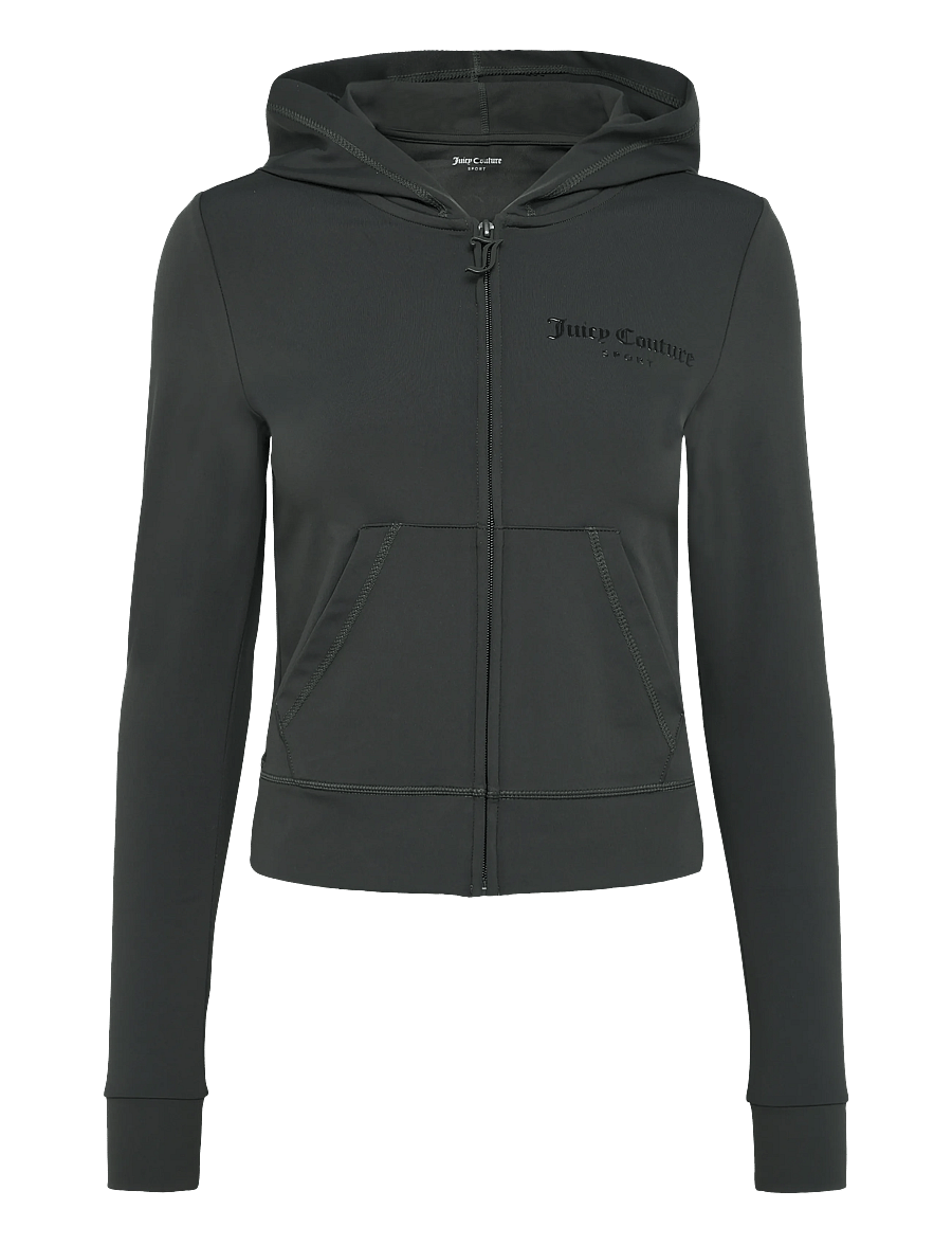 Juicy Couture - ACTIVEWEAR ENNIS HOODIE - sweatshirts - raven - 1
