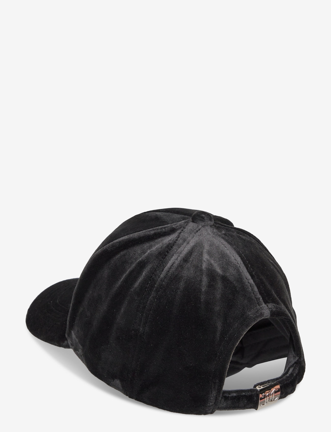 Juicy Couture - VERONICA VELOUR & DIAMANTE BASEBALL CAP - kasketter & caps - black - 1