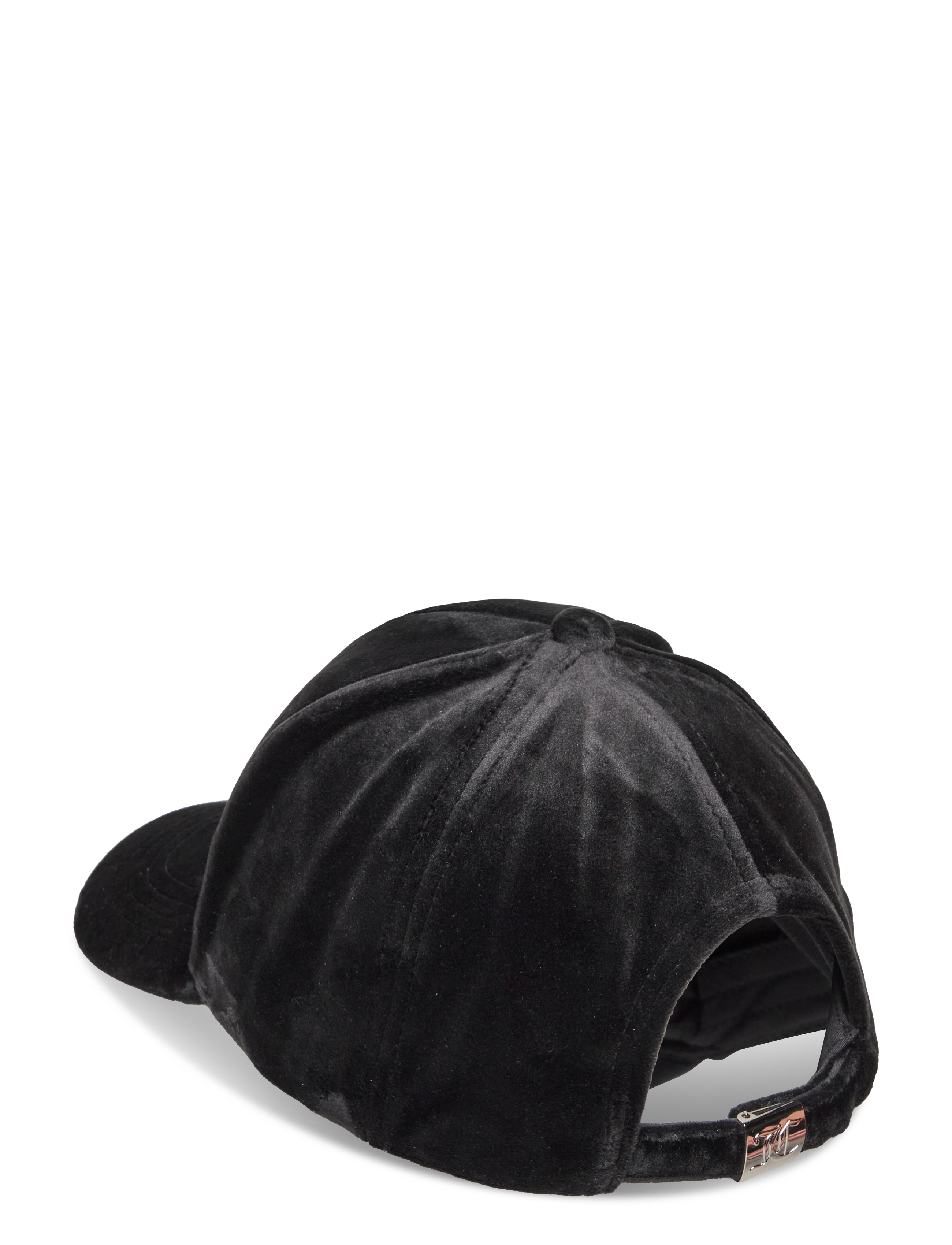Juicy Couture - VERONICA VELOUR & DIAMANTE BASEBALL CAP - nokamütsid - black - 1