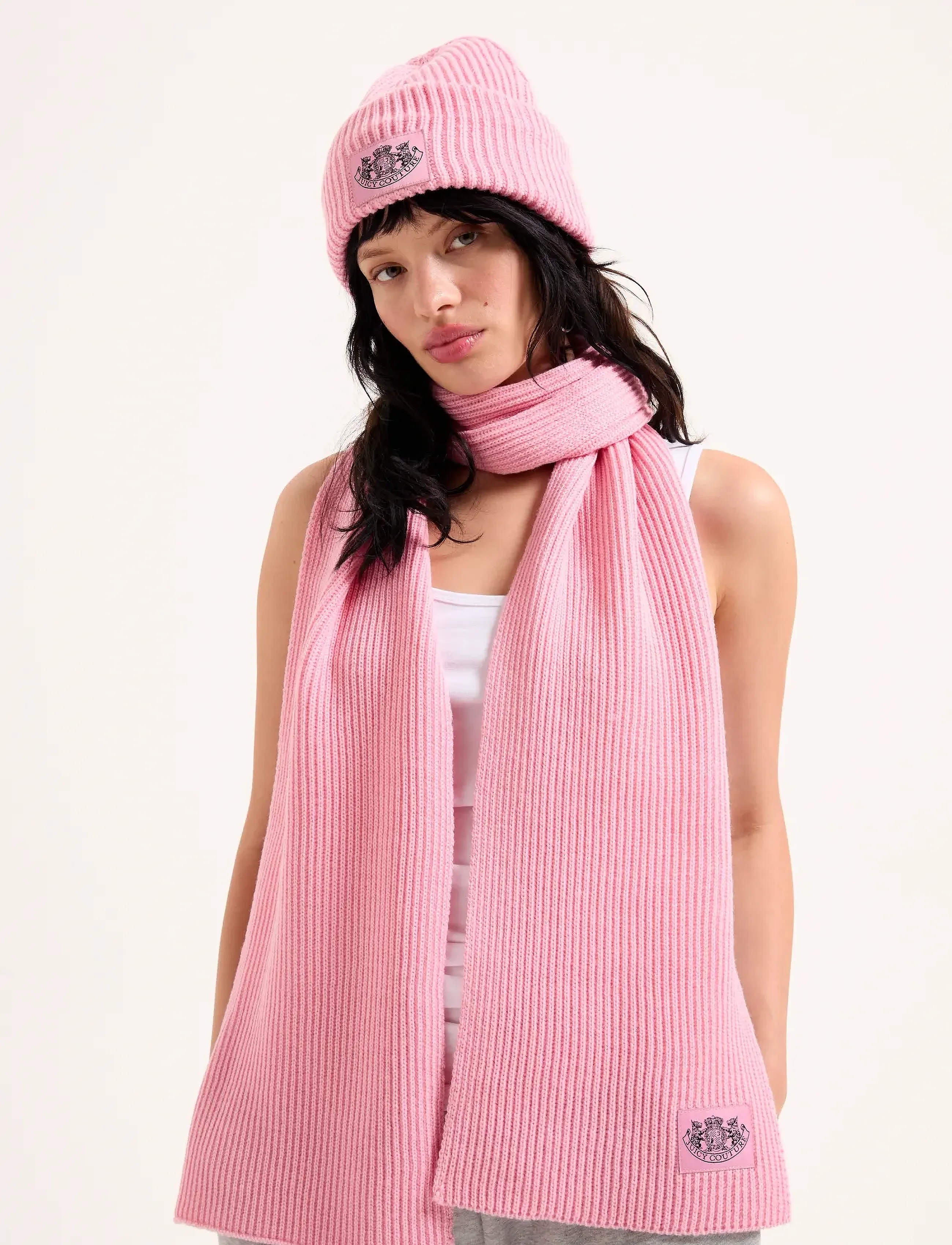 Cheetah Crest Scarf / Beanie Set