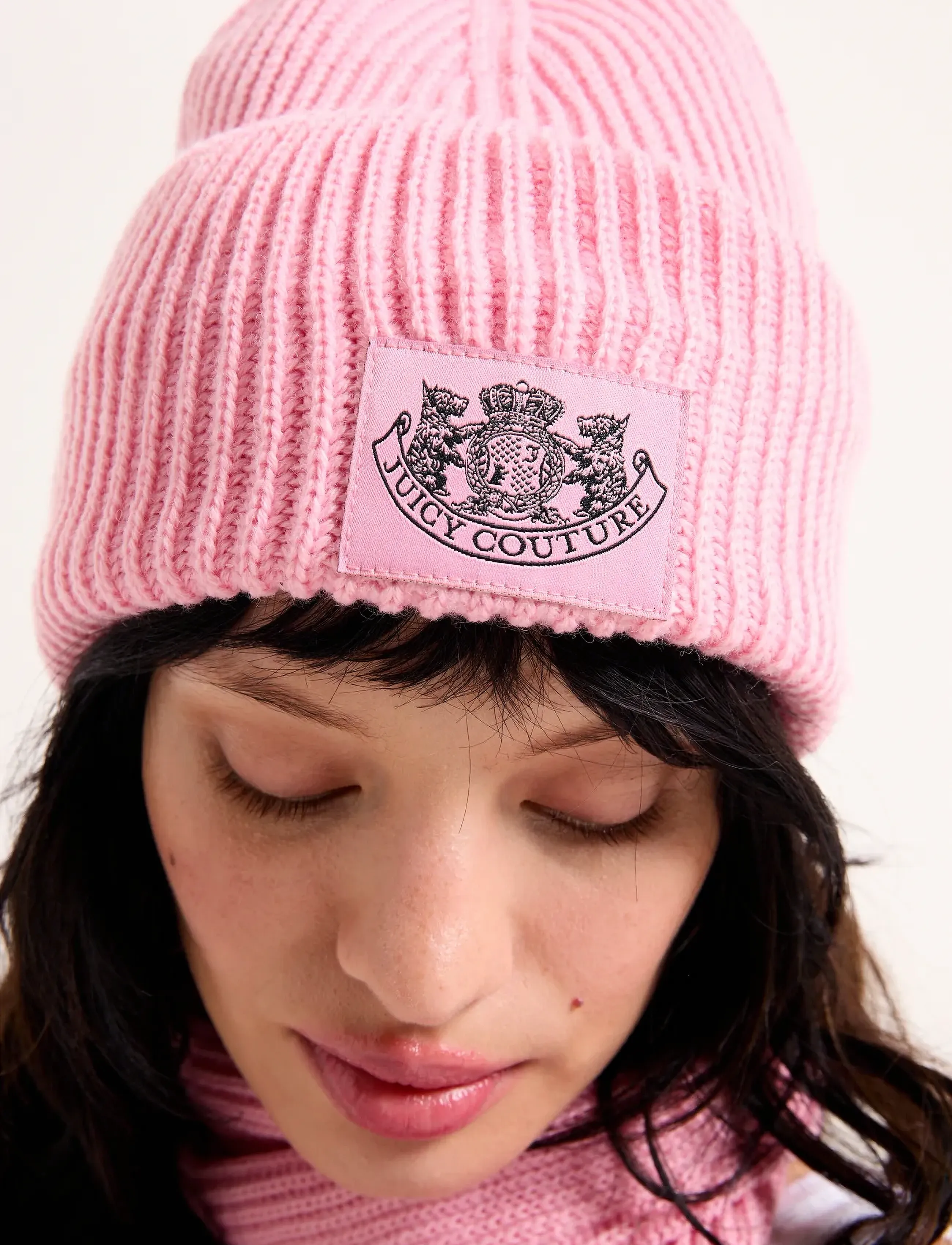 Juicy Couture - CHEETAH CREST SCARF / BEANIE SET - Écharpes d'hiver - juicy pink - 5