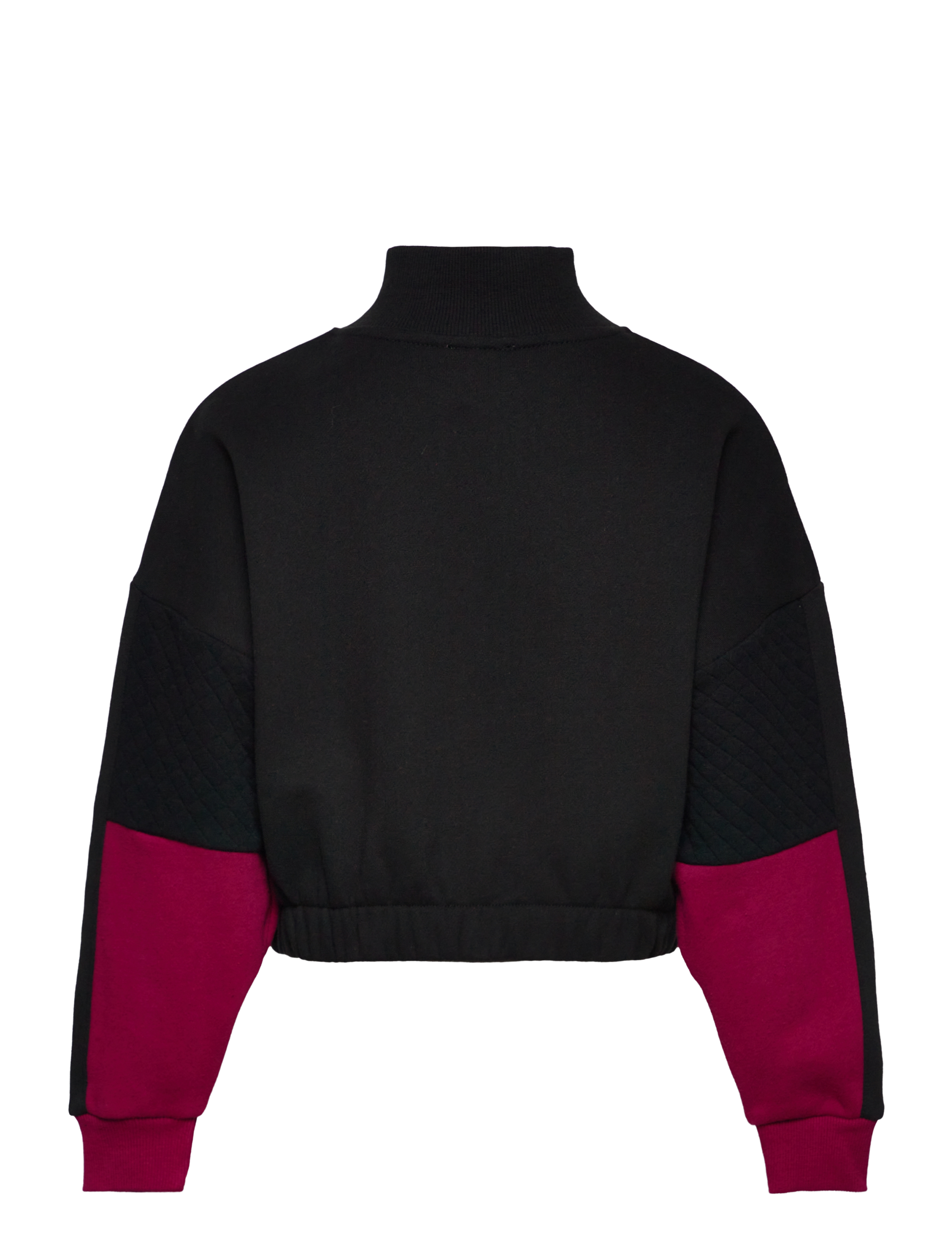 Juicy Couture - Boxy Crop Quarter Zip Funnel - black - 1