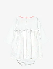 Juicy Couture - Juicy Frill Dress - long-sleeved baby dresses - snow white - 1