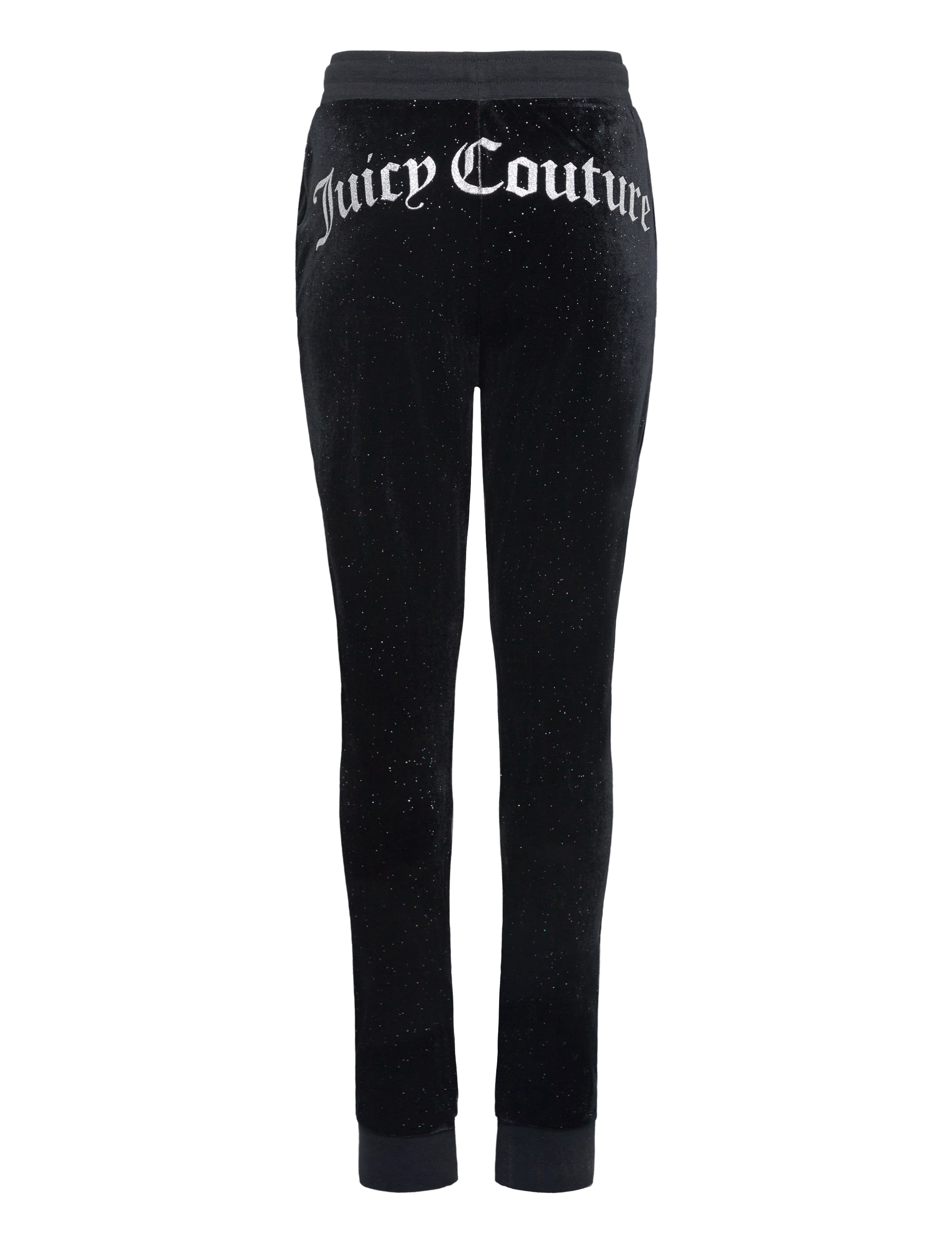 Juicy Couture - Glitter Velour Jogger - black - 1