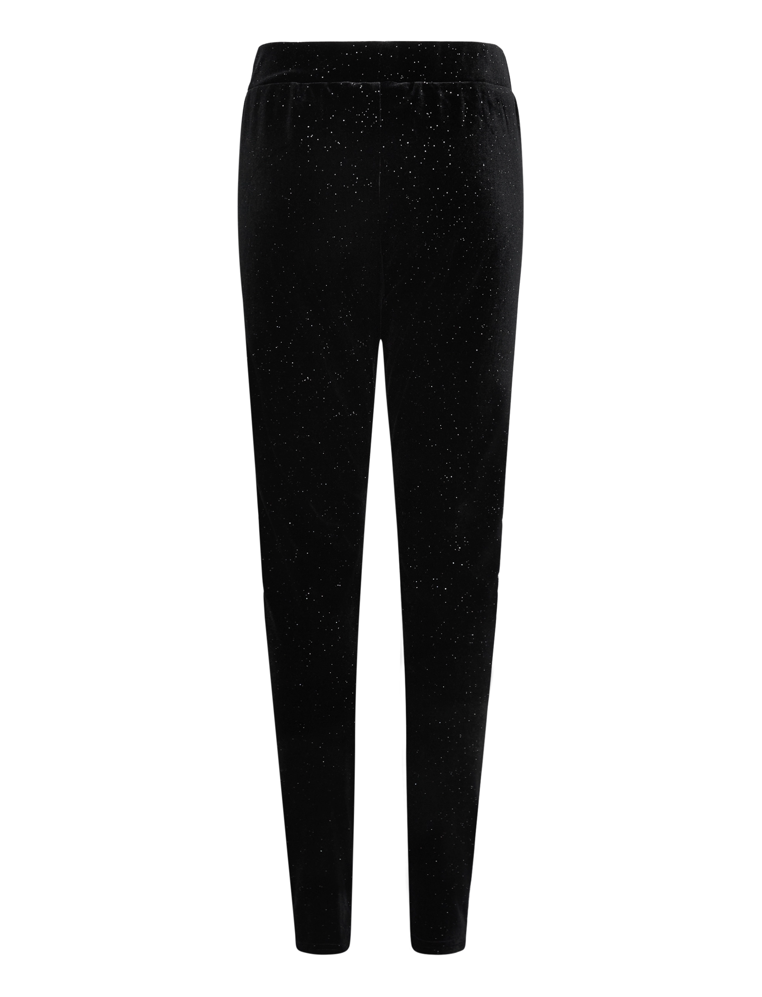 Juicy Couture - Glitter Velour Legging - black - 1
