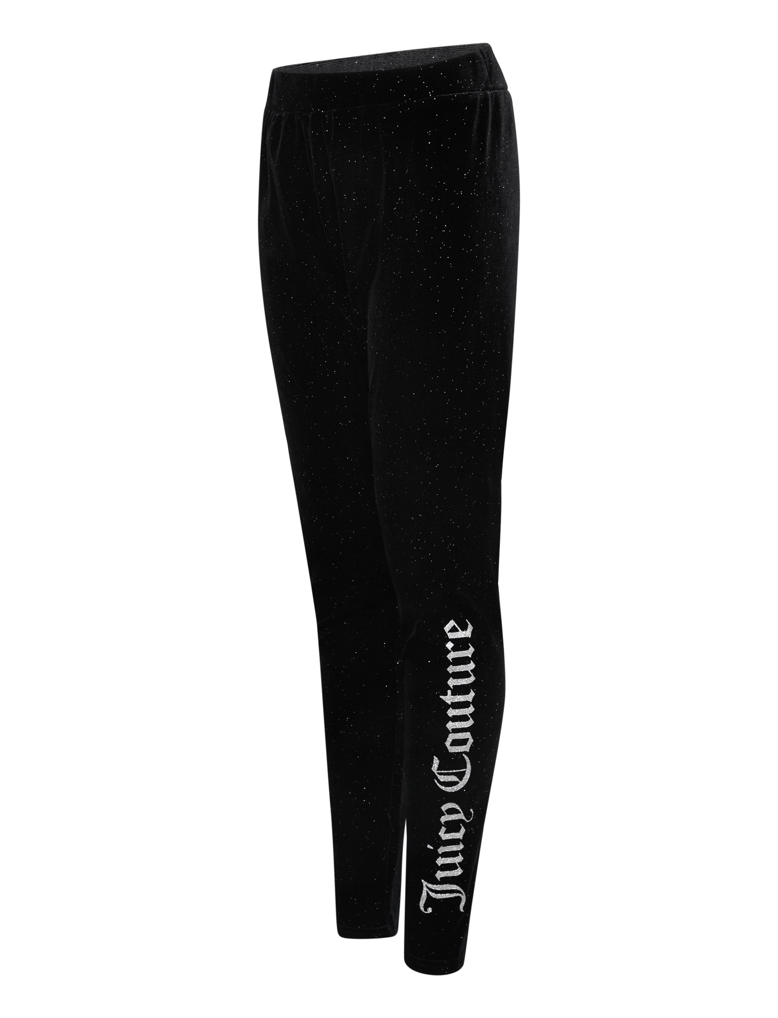 Juicy Couture - Glitter Velour Legging - black - 2