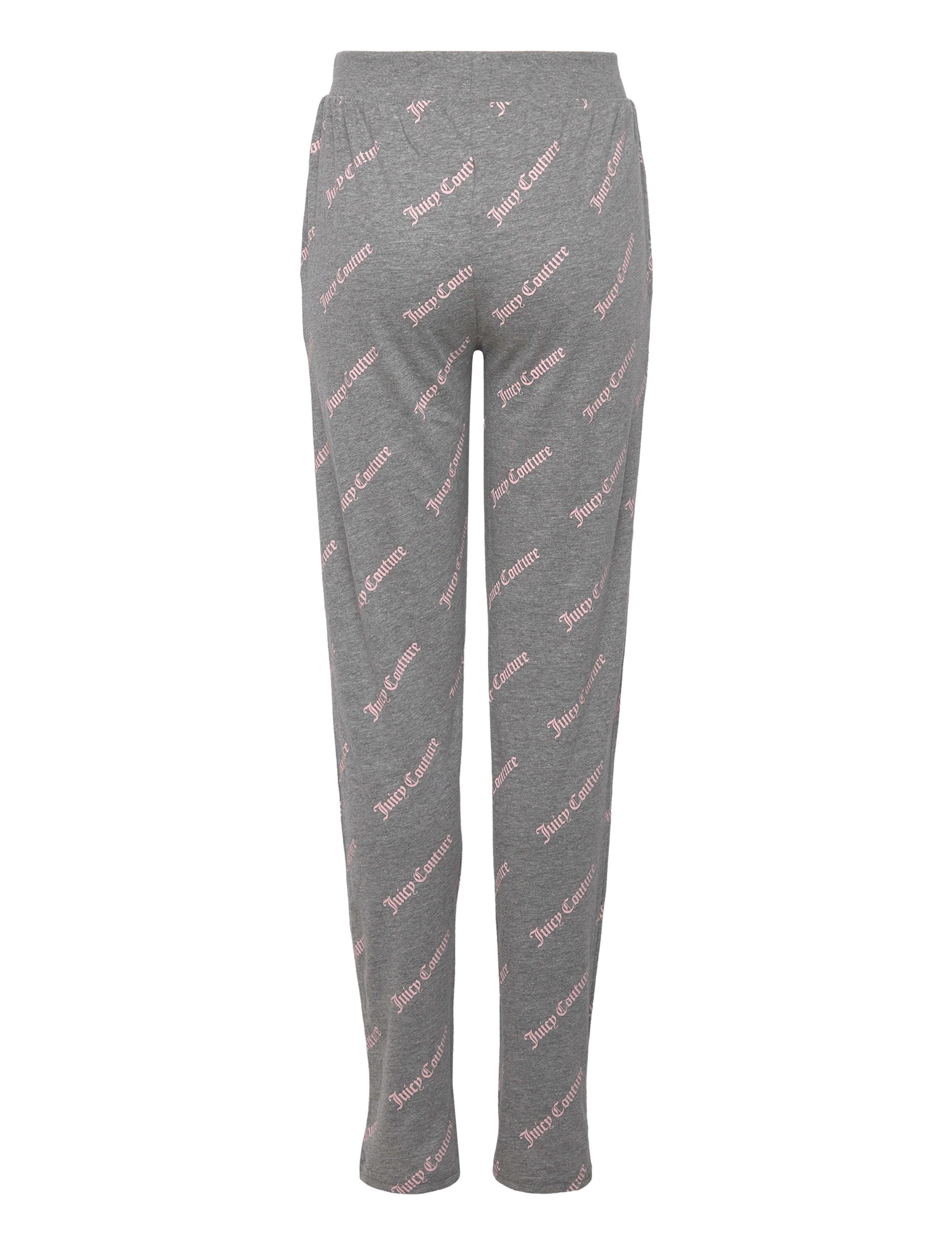Juicy Couture - Juicy AOP Zip Hoodie Jersey Lounge Set - smoke grey marl - 3