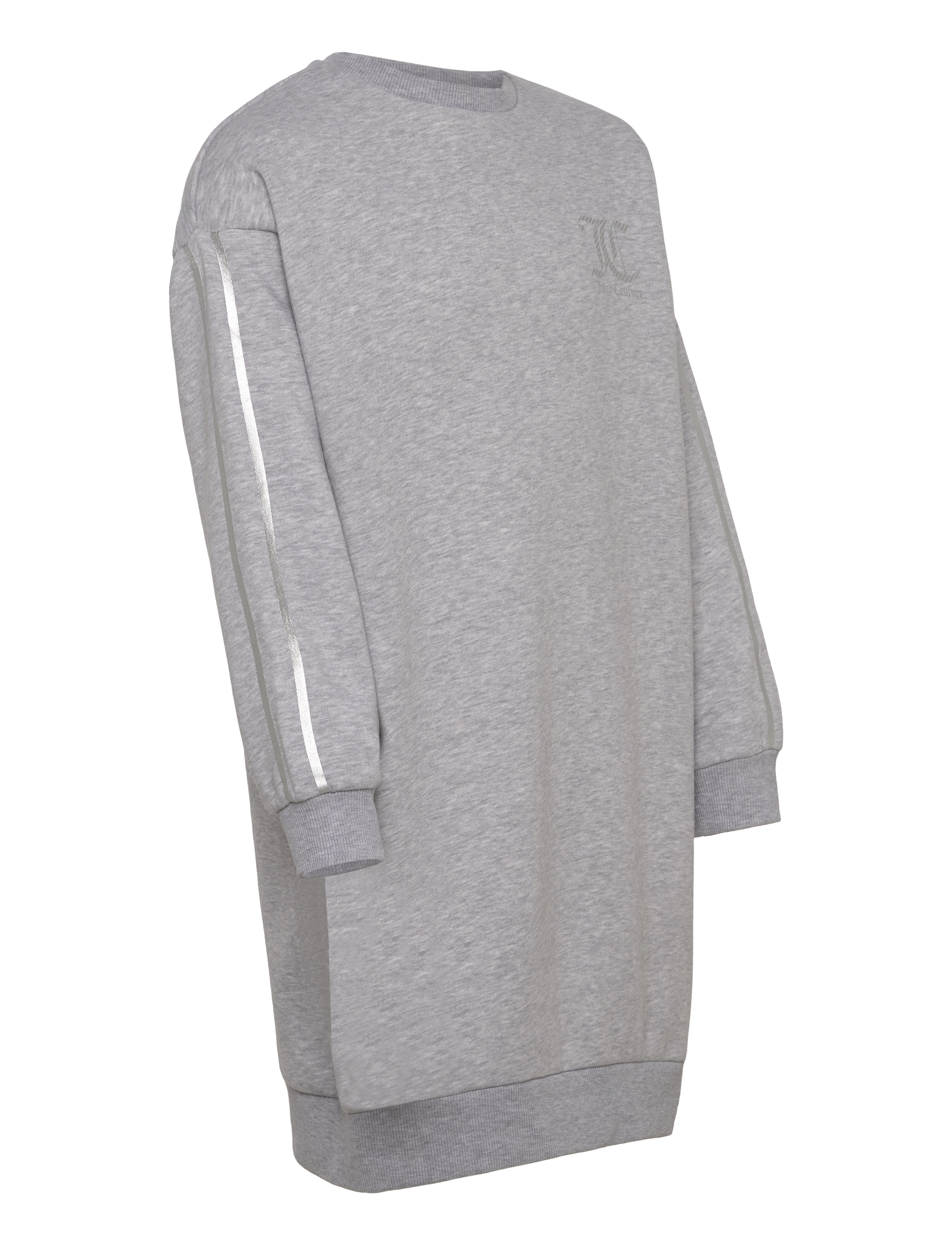 Juicy Couture - Juicy Stripe Crew Dress BB - robes décontractées à manches longues - pearl grey marl - 3