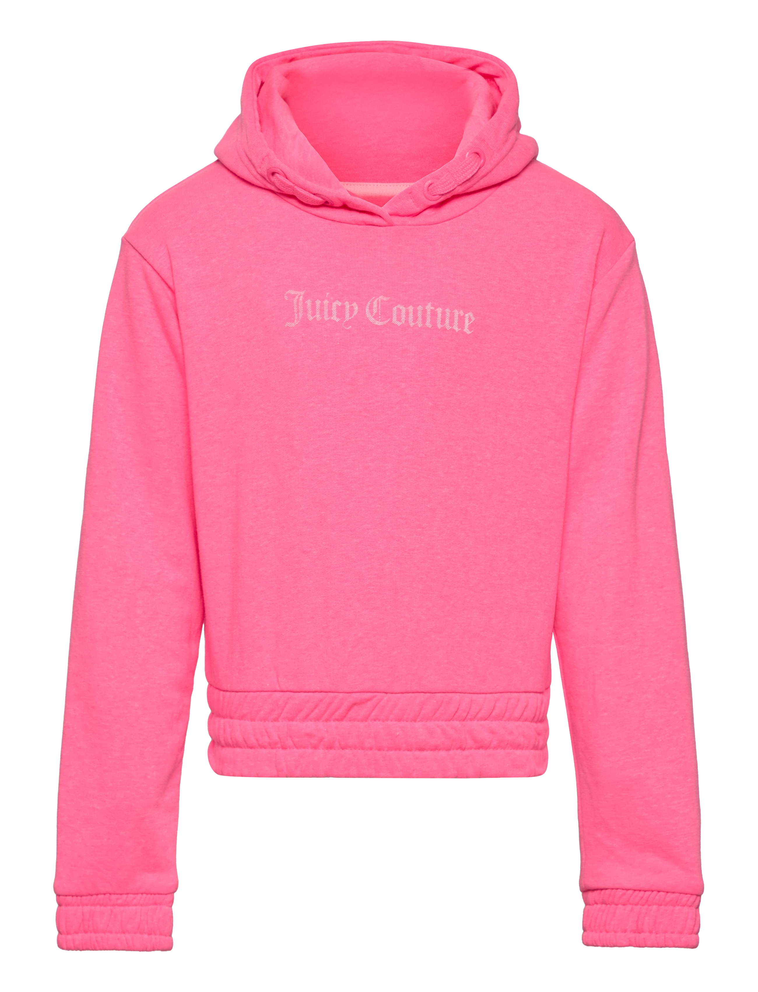 Juicy Couture Juicy OTH Elastic Hem Hoodie LB - 4 for 3 - SUMMER NEON PINK / pink/rose